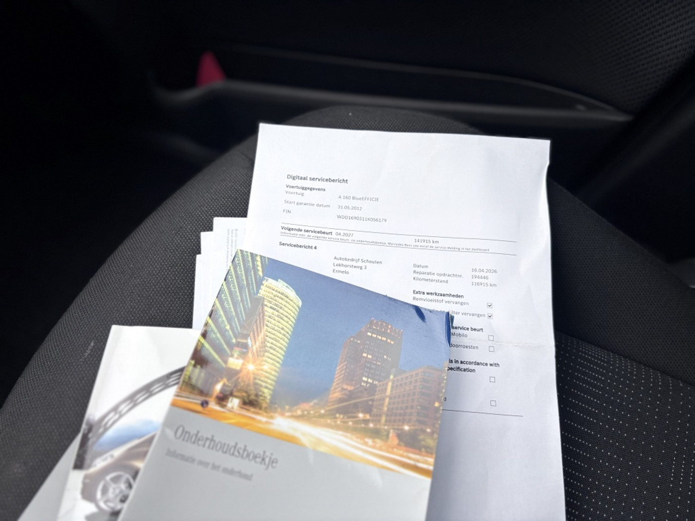 Foto van Mercedes-Benz A 160