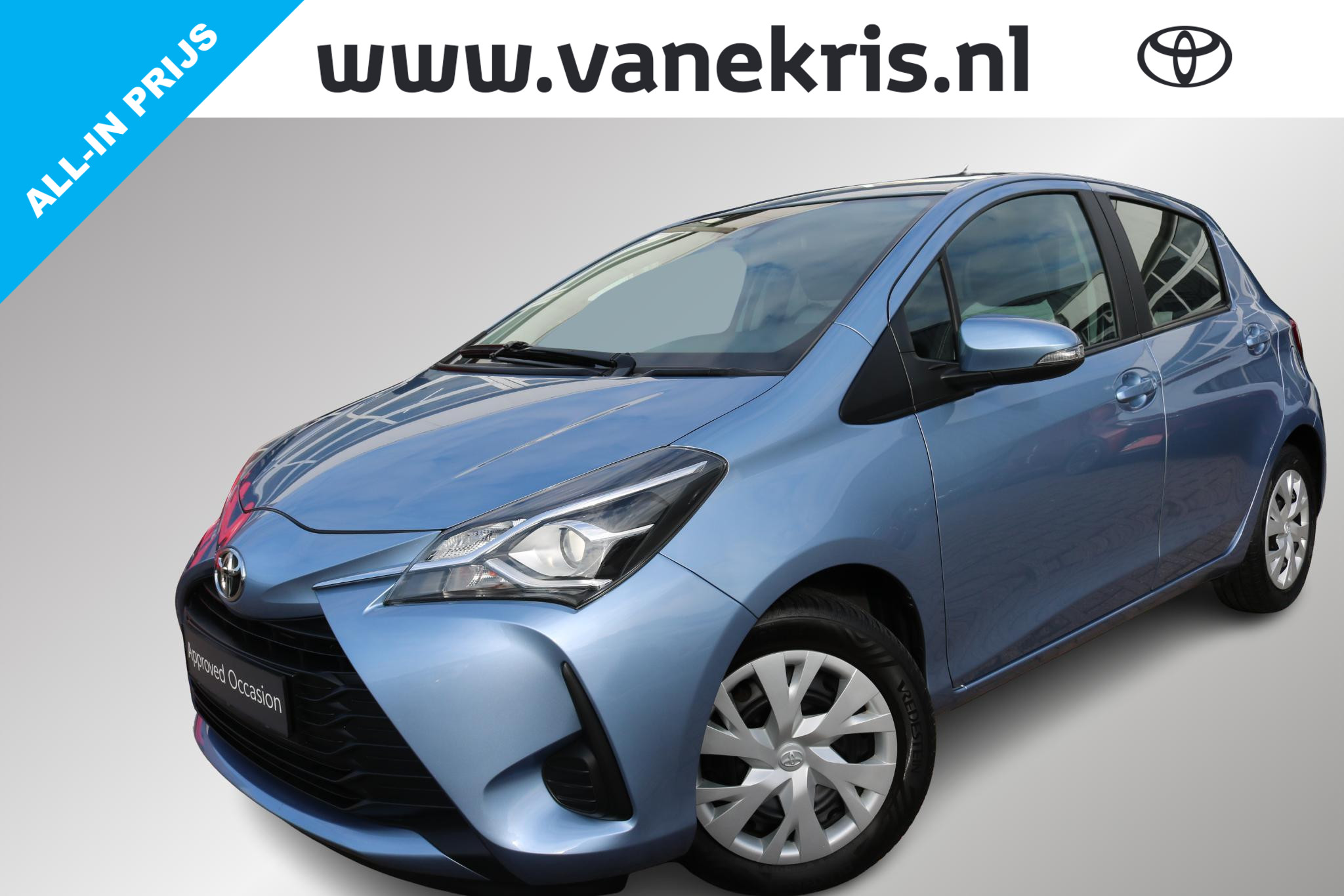 Toyota Toyota Yaris 1.5 VVT-i Aspiration 2017 - voorkant