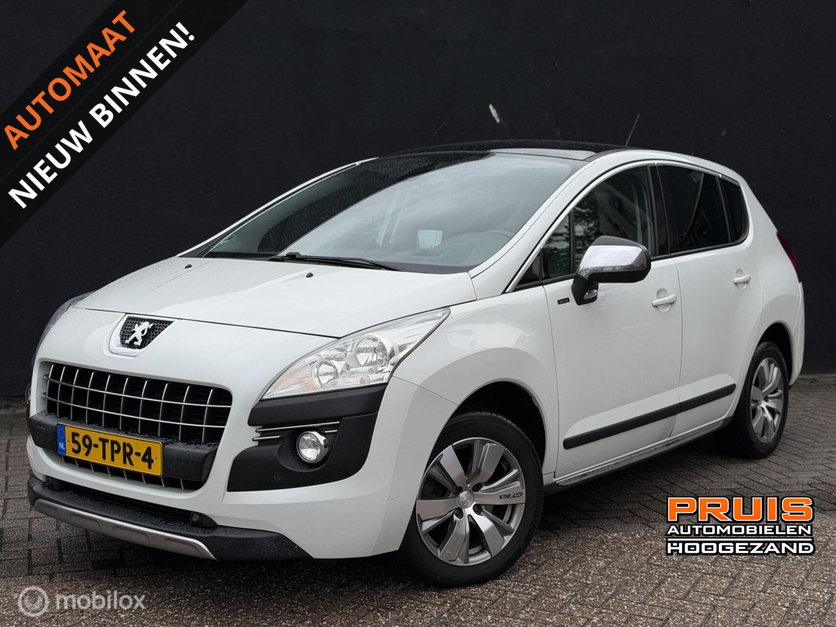 Peugeot 3008 1.6 GT Line -HUD-LEDER-PANO-NAVI- *ALLE OPTIES* 2012 - voorkant