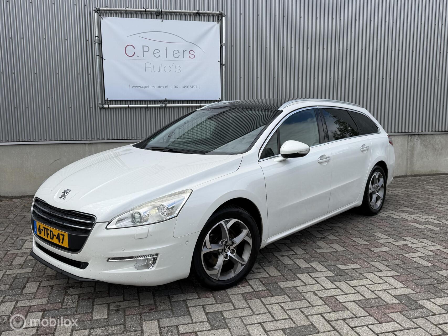 Peugeot 508 1.6 THP Allure 12-2013 / Exportprijs / LED koplampen / Panoramadak / Head Up / Keyless / Navigatie 2013 - voorkant