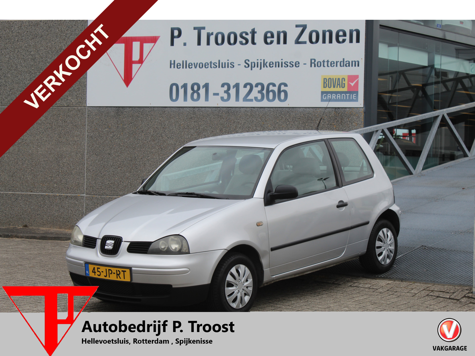 Seat Arosa 1.4i Stella Automaat/Radio-CD speler/Orig. NL/NAP. 2002 - voorkant
