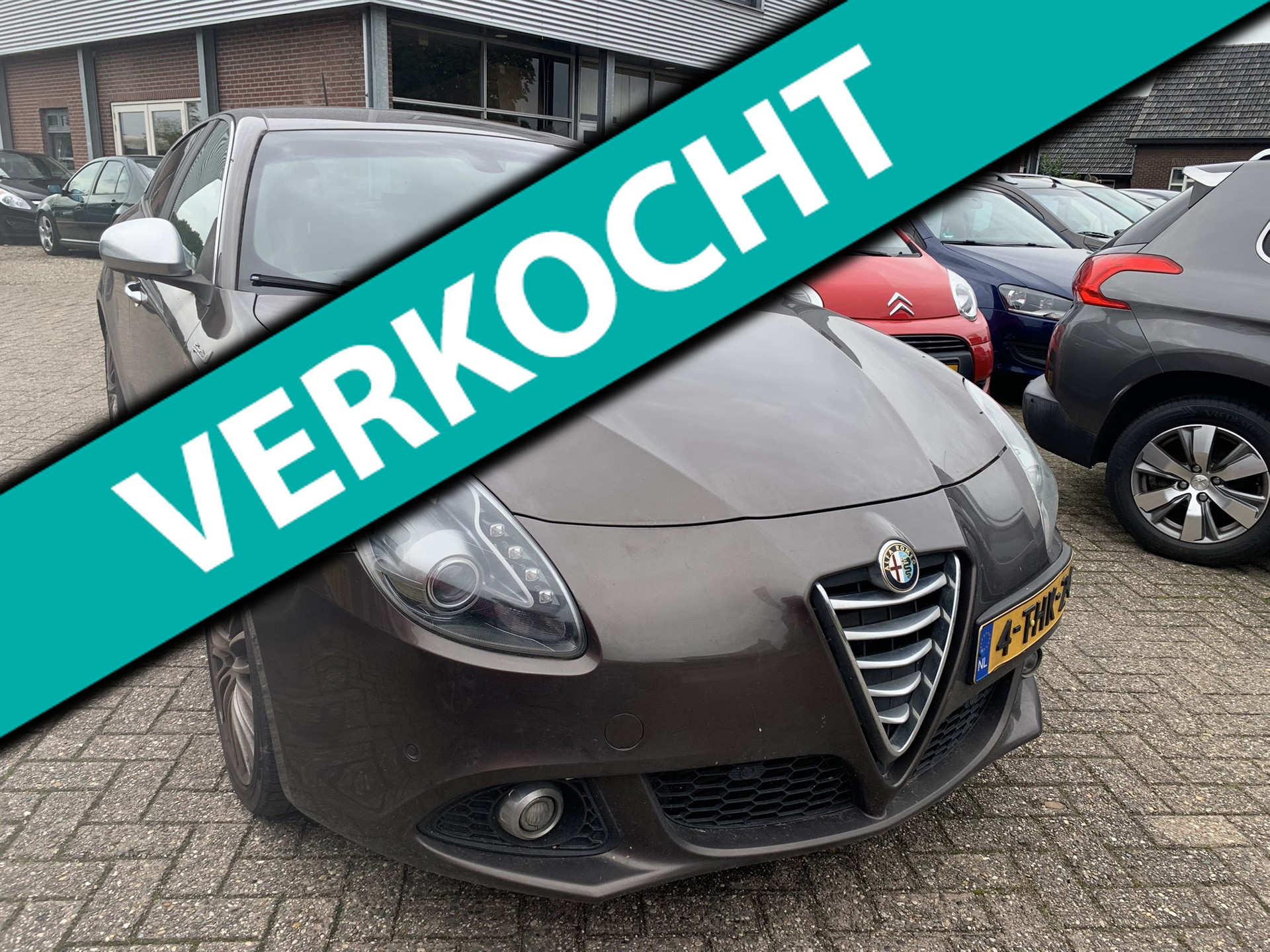 Alfa Romeo Alfa Giulietta 2.0 JTDm Exclusive 2014 € 1500.- BRANDSTOF PROBLEEM 2014 - voorkant