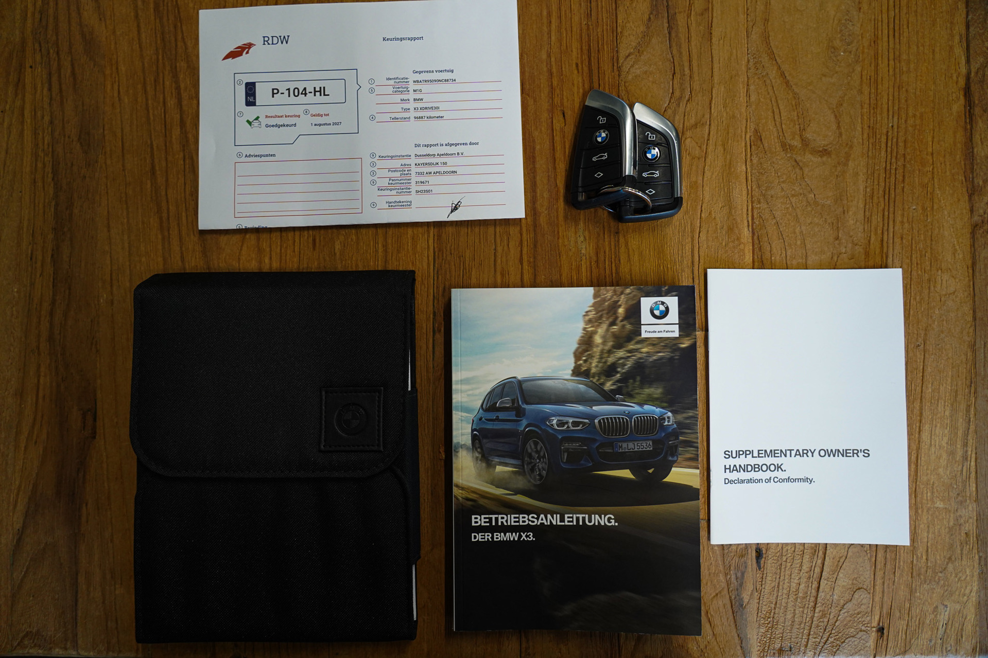 Foto van BMW X3 Xdrive30i