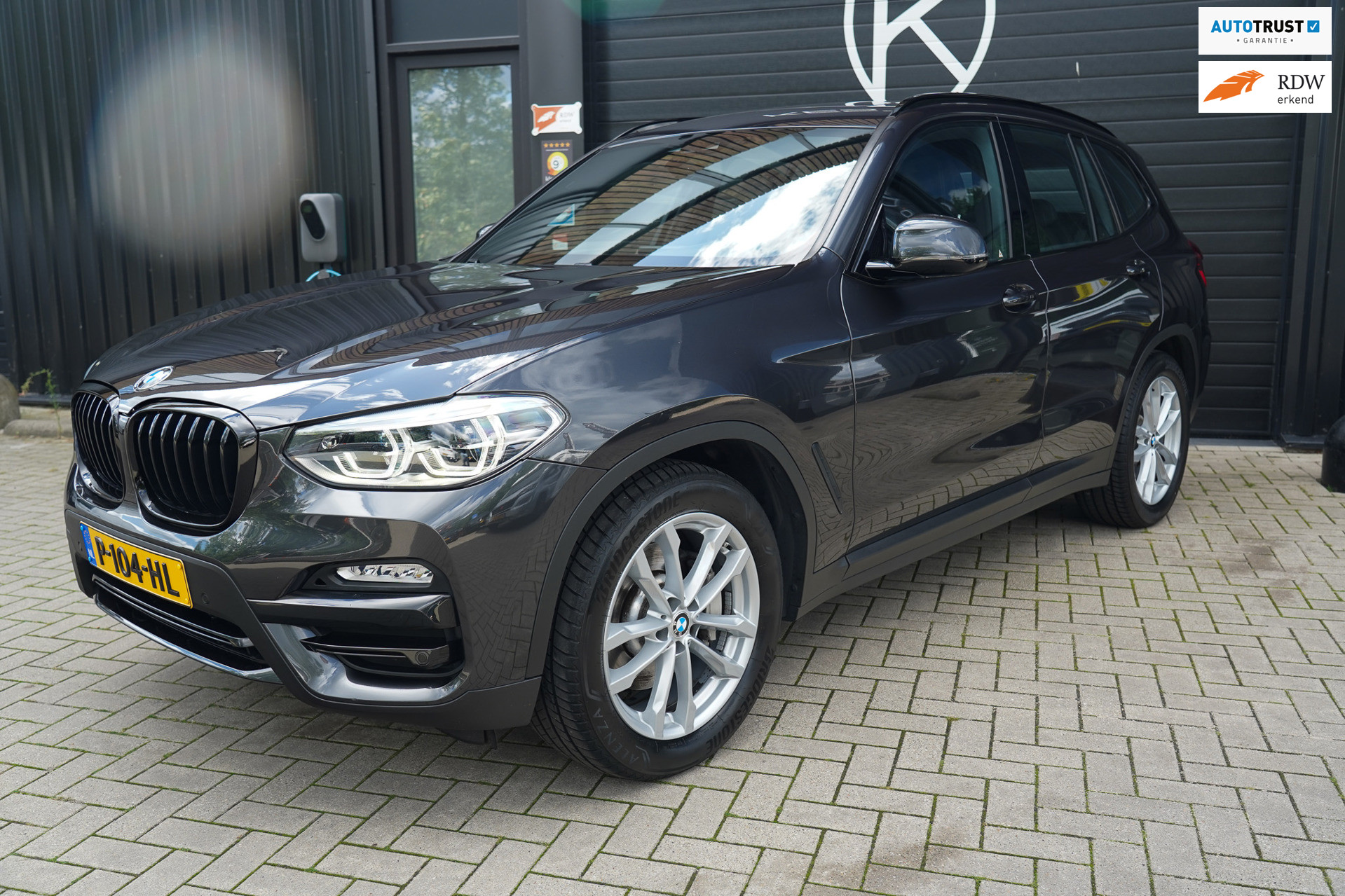 BMW X3 Xdrive30i XDrive30i High Executive LEER/LED/PANO/STOELVERW/TREKHAAK/BUSINESS PRO/ 2019 - voorkant
