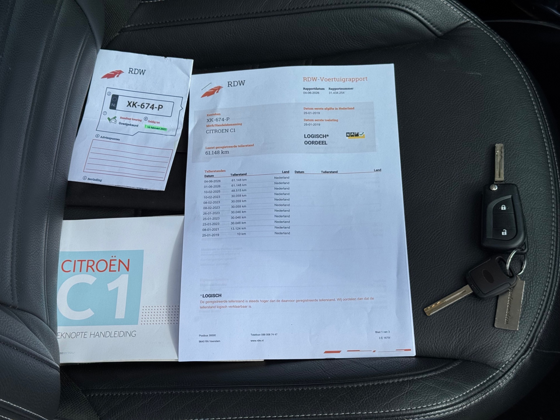 Foto van Citroen C1