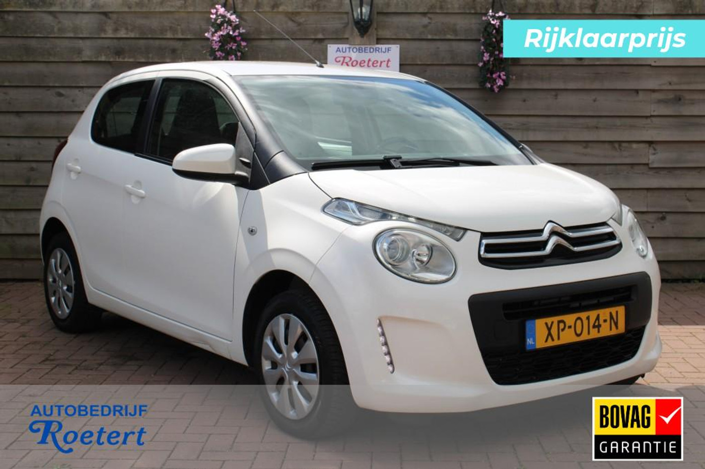 Citroen C1 1.0 VTi Feel Airco/Radio/APK/Bluetooth/USB/Trekhaak 3-drs 2019 - voorkant