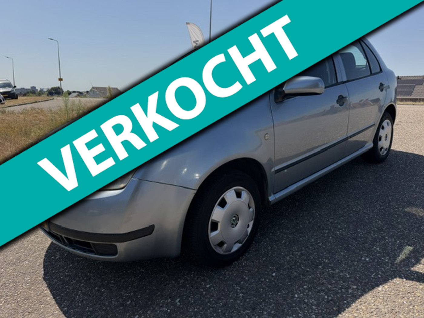 Skoda Fabia 1.4-16V Comfort Automaat Airco Onderhouden APK NAP 2003 - voorkant