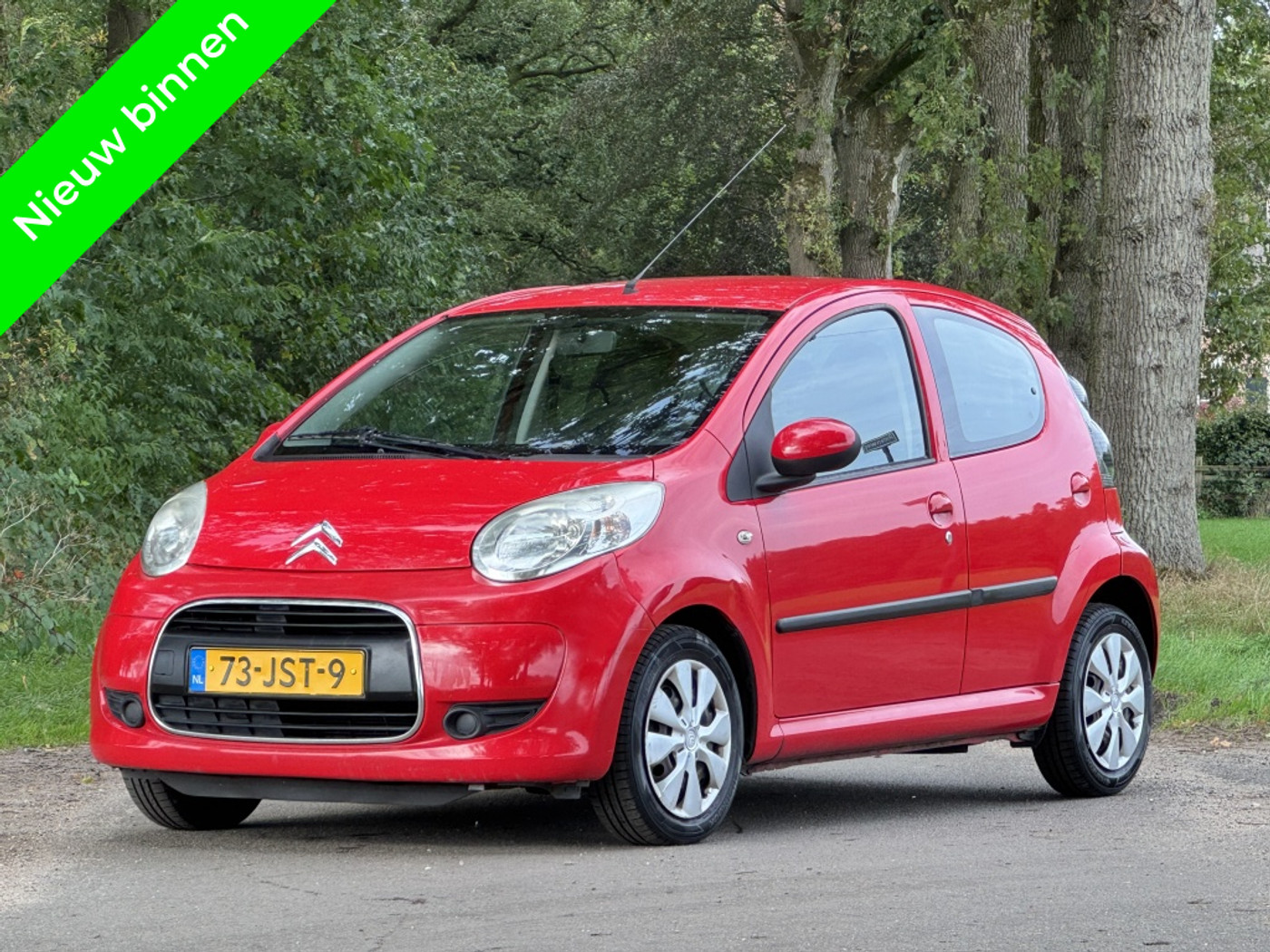 Citroen Citroen C1 1.0-12V Ambiance 2de eigenaar apk 8-27 koude airco 2009 - voorkant