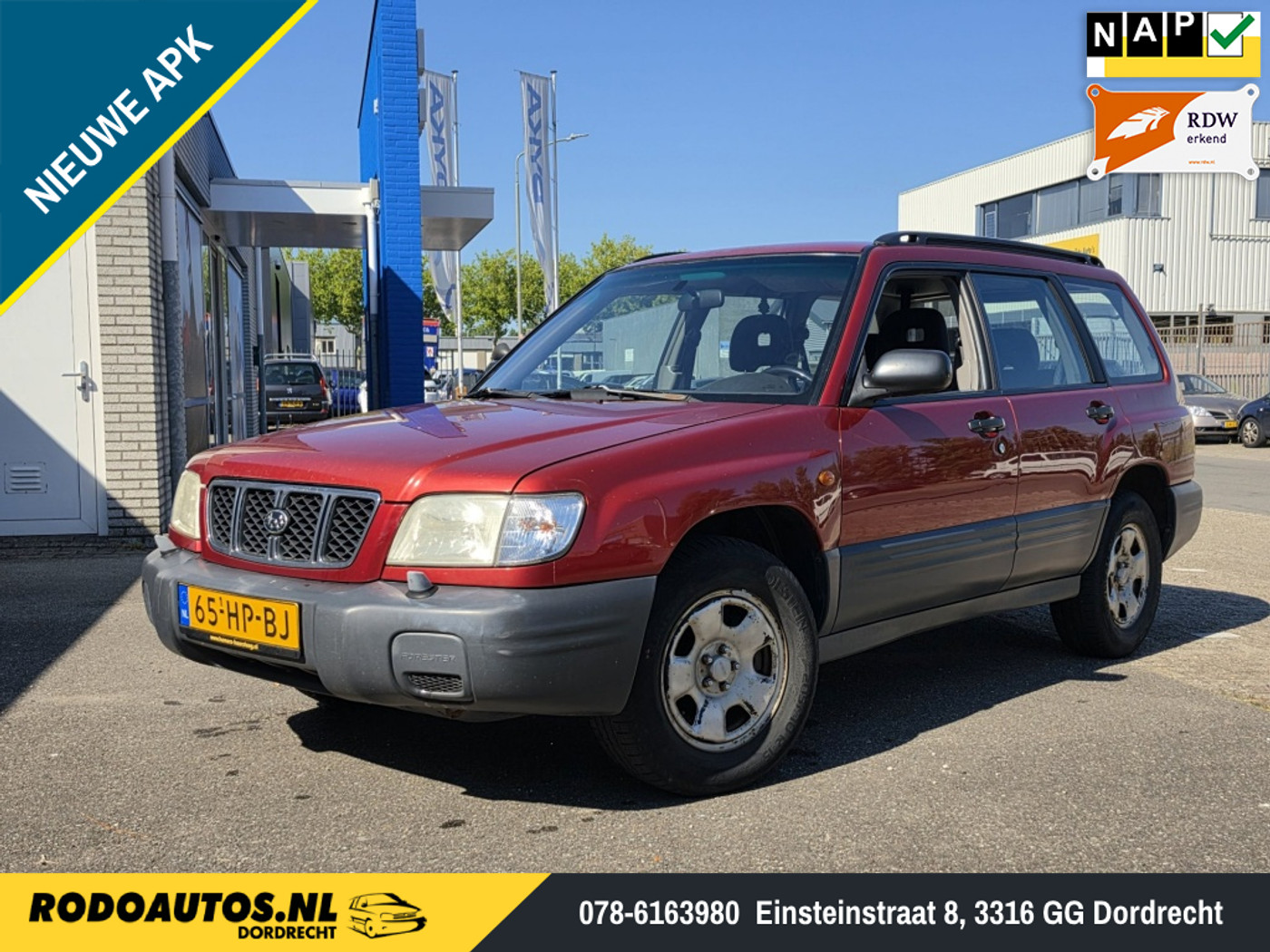 Subaru Forester 2.0 AWD 4x4 Nieuwe APK ✅ 2001 - voorkant