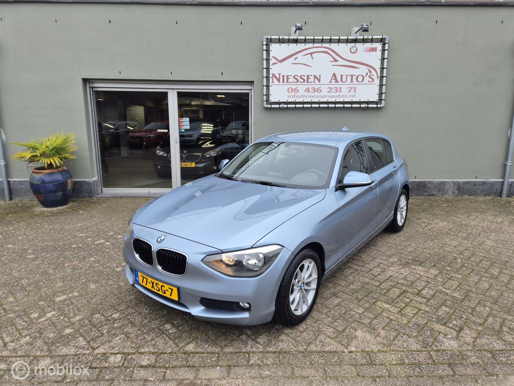 BMW 1-serie F20 116i Business Navi/Airco/Ketting vervangen 2012 - voorkant