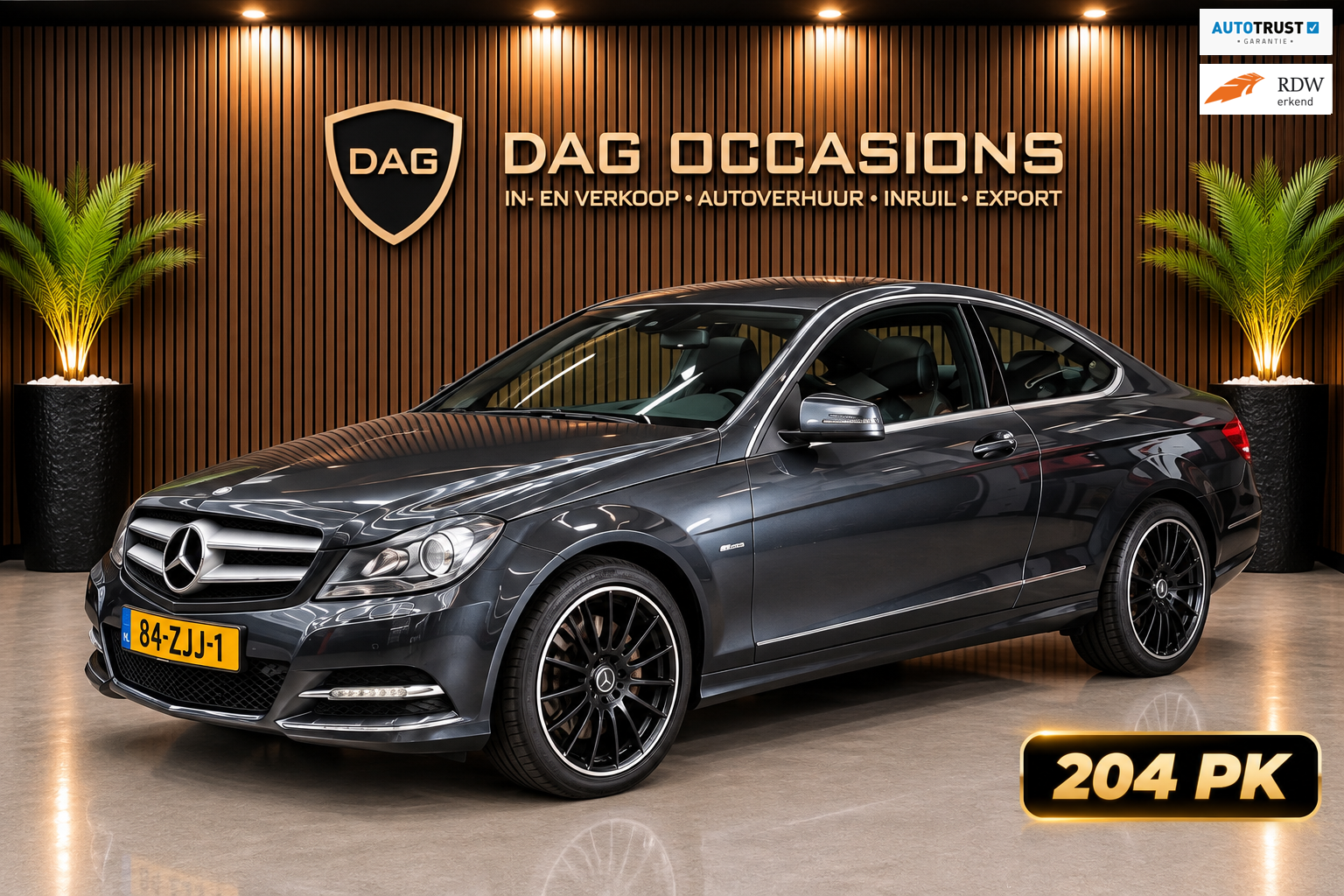 Mercedes-Benz C 250 250 AUTOMAAT|PARK ASSIST|DEALER ONDERHOUDEN 2012 - voorkant
