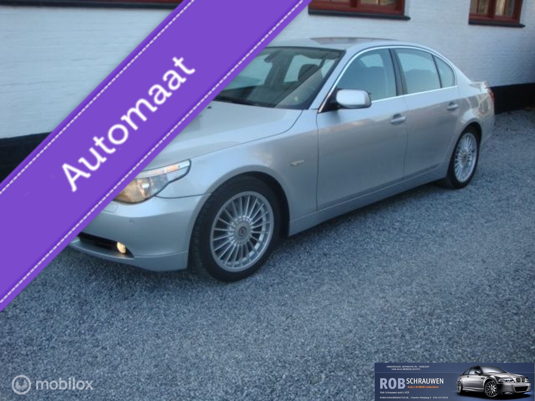 BMW 5-serie 525i 2004 - voorkant