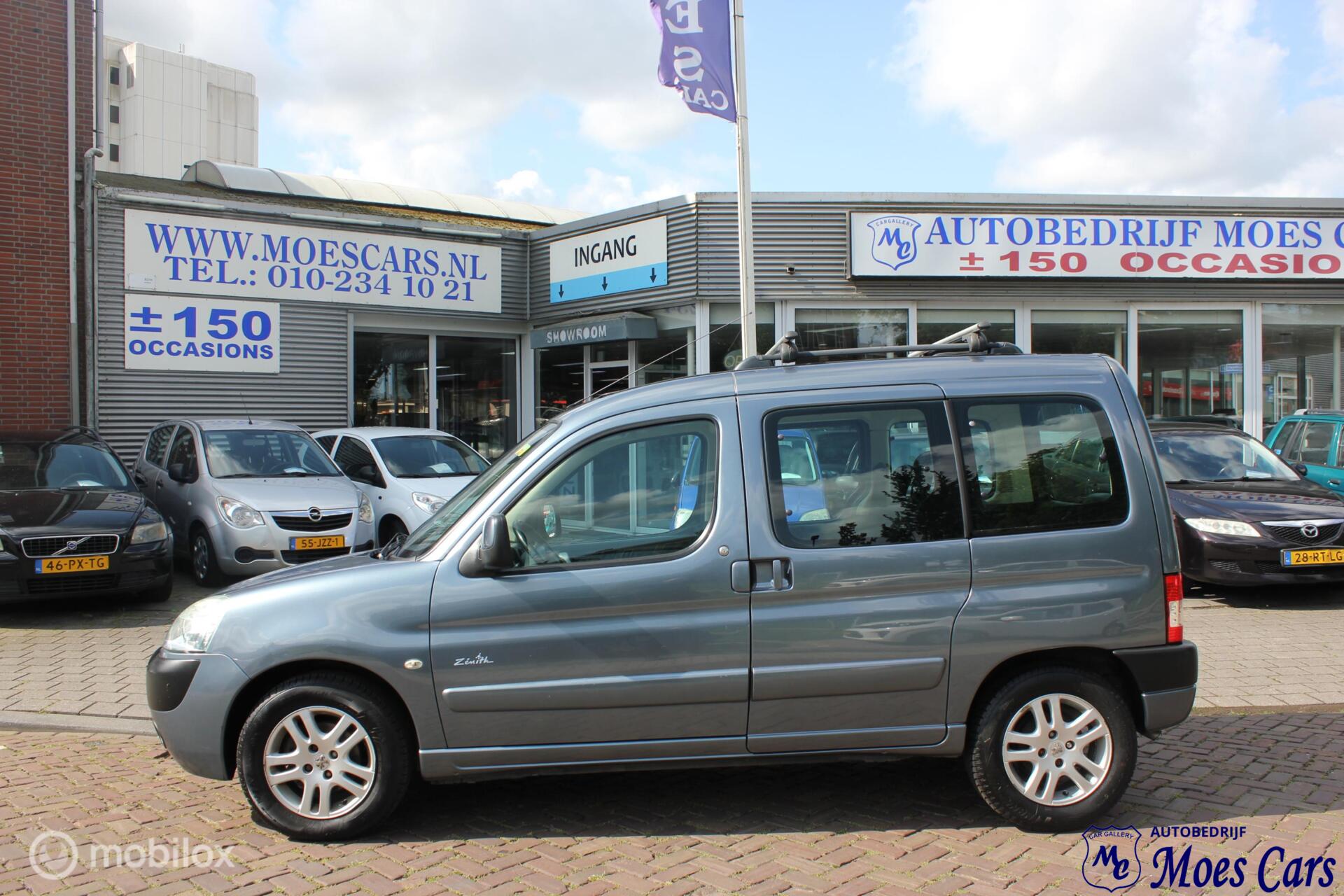 Peugeot Partner MPV 1.6-16V Zenith 4 2007 - voorkant
