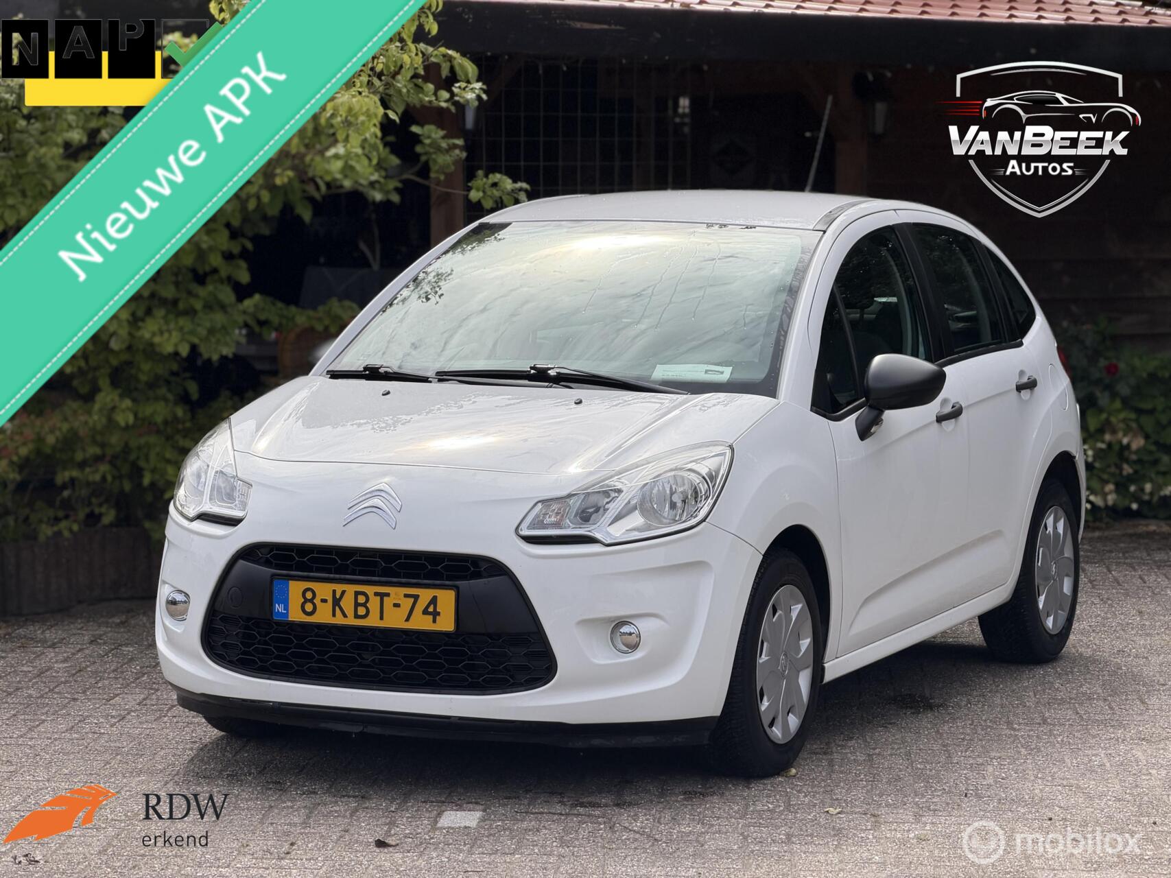 Citroen C3 1.0 VTi Attraction apk airco nap 2013 - voorkant