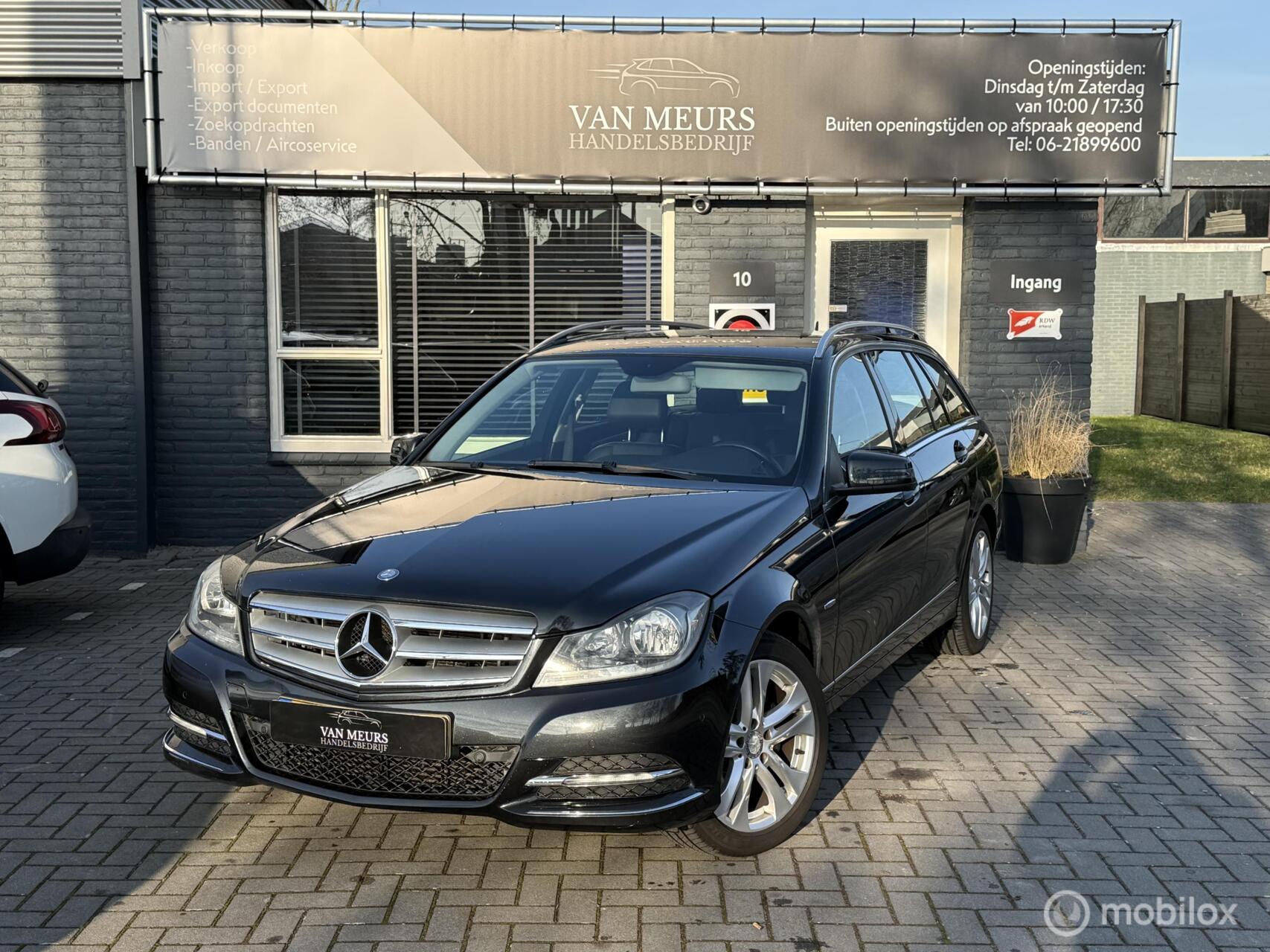 Mercedes-Benz C-klasse 180 Business Class Avantgarde, Clima, automaat, half leder, orgineel nederlands, APK 03-2027 2013 - voorkant