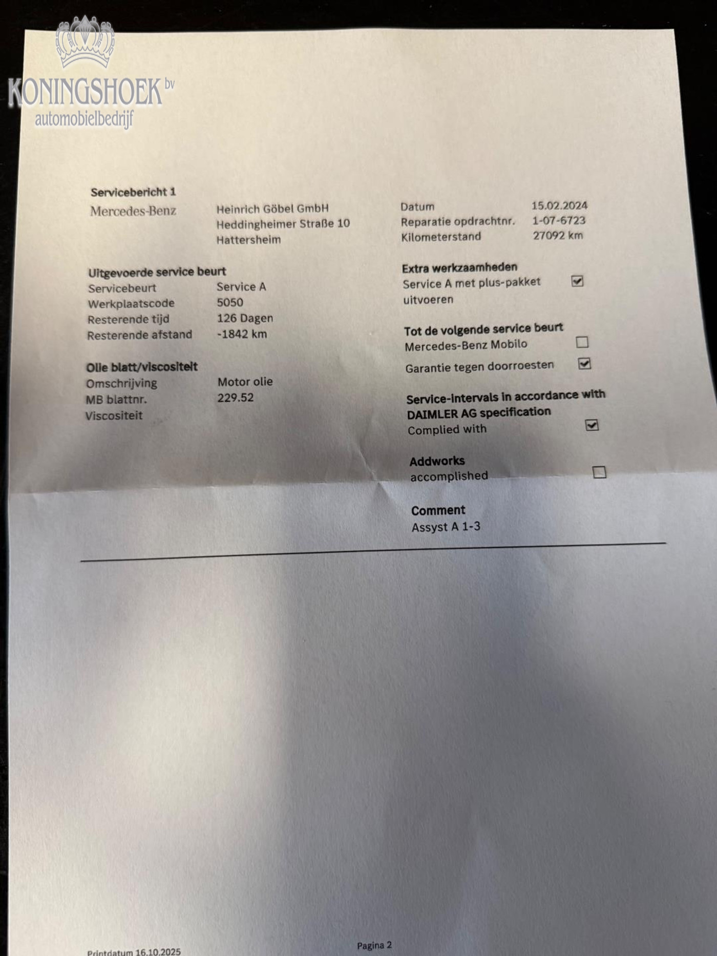 Foto van Mercedes-Benz Cla 180