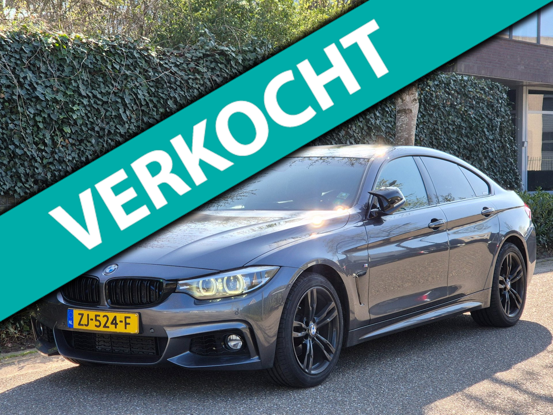 BMW 4-serie Gran Coupé M Sport High Executive NAP LED Rijklaar NEW APK 2019 - voorkant
