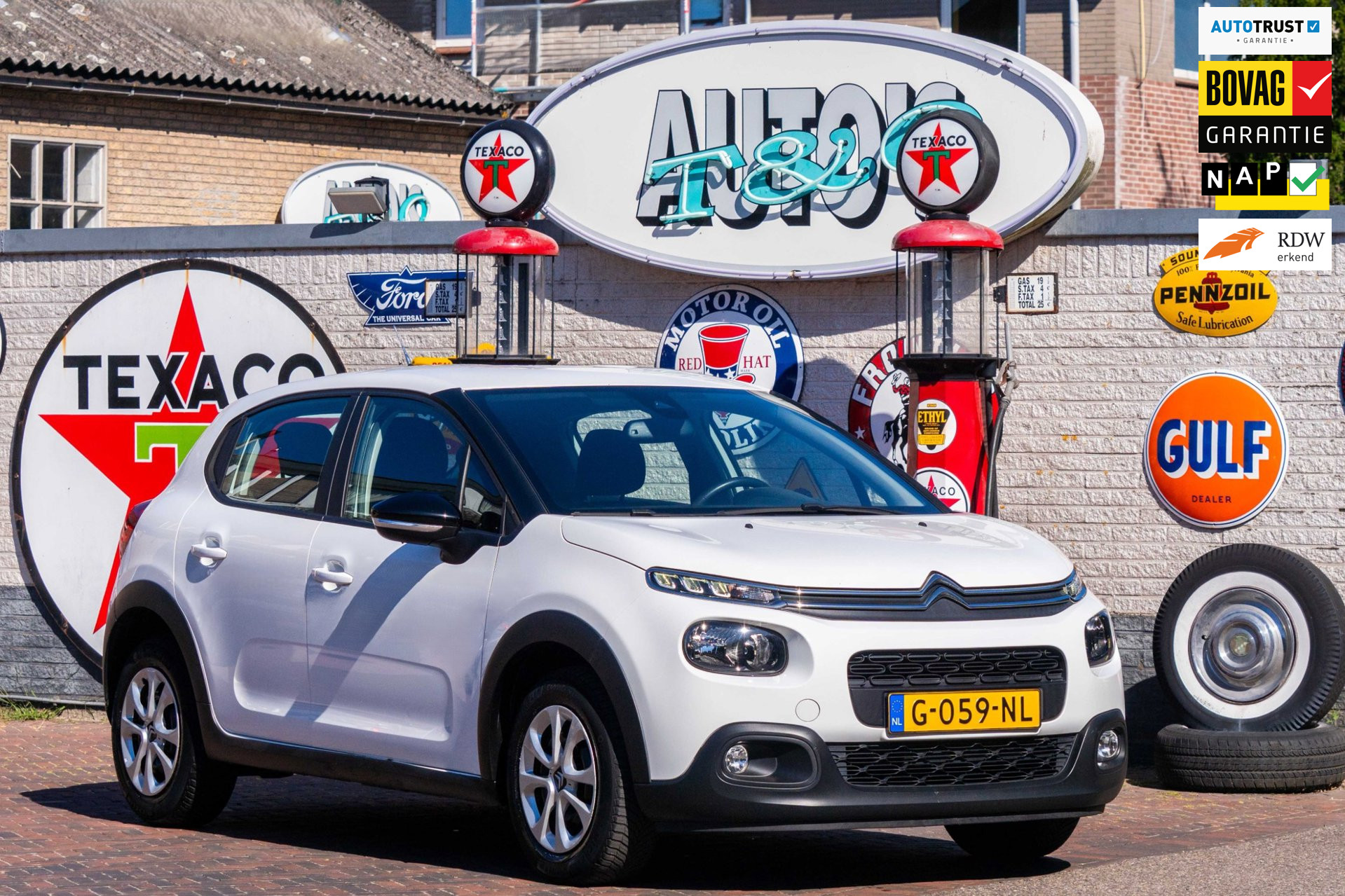 Citroen C3 1.2 PureTech S&S Feel 1e Eigenaar 87.600 km +NAP NL-auto 2019 - voorkant