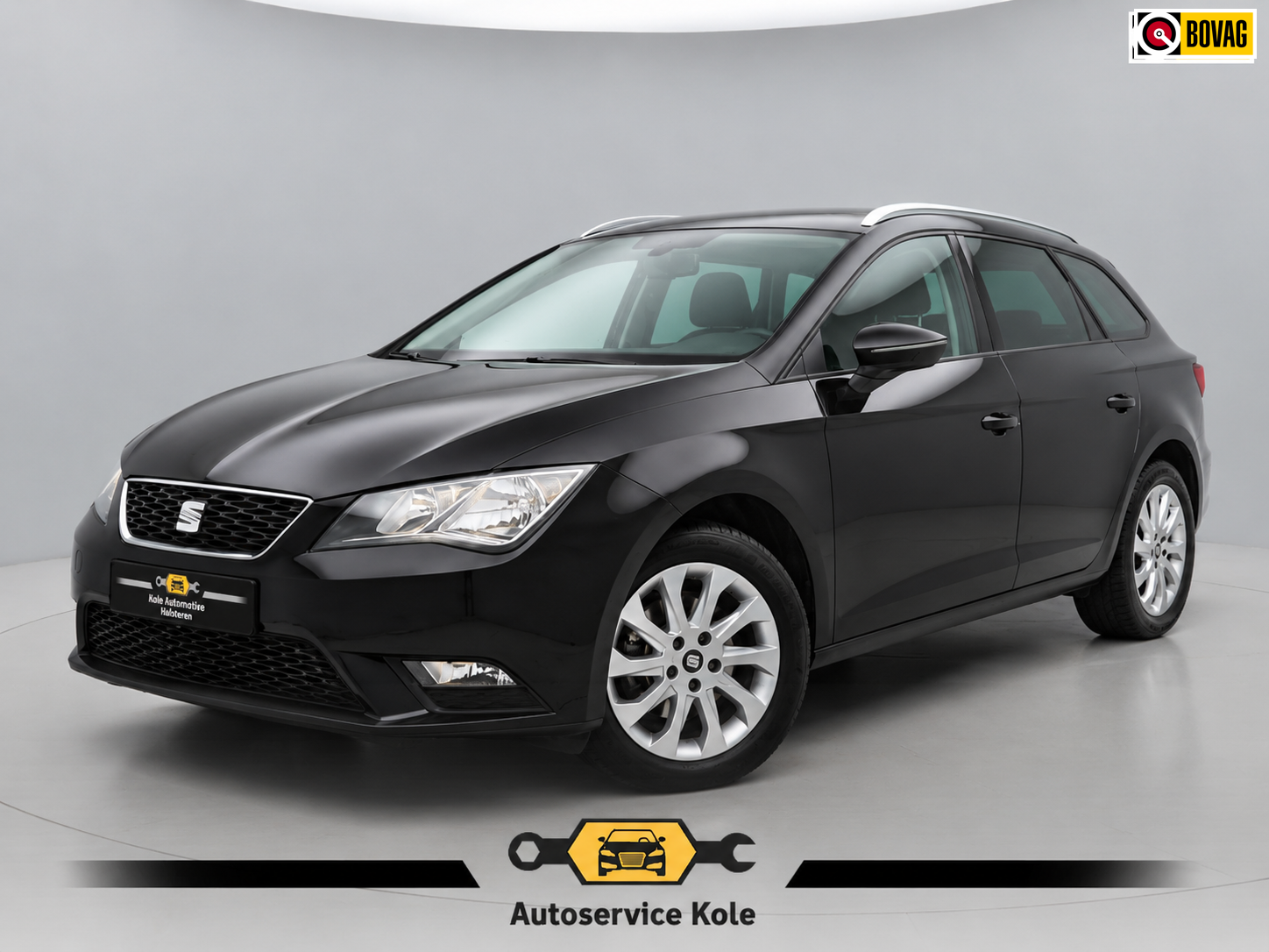 Seat Leon ST 1.2 TSI Style * Cruise * Navi * Trekhaak * Airco * 2015 - voorkant