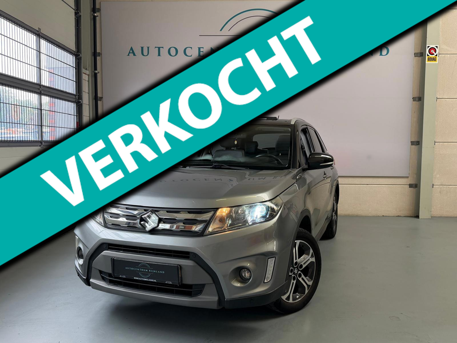 Suzuki Vitara 1.6 High Executive Panoramadak, camera, Trekhaaak, Stoelverwarming 2015 - voorkant
