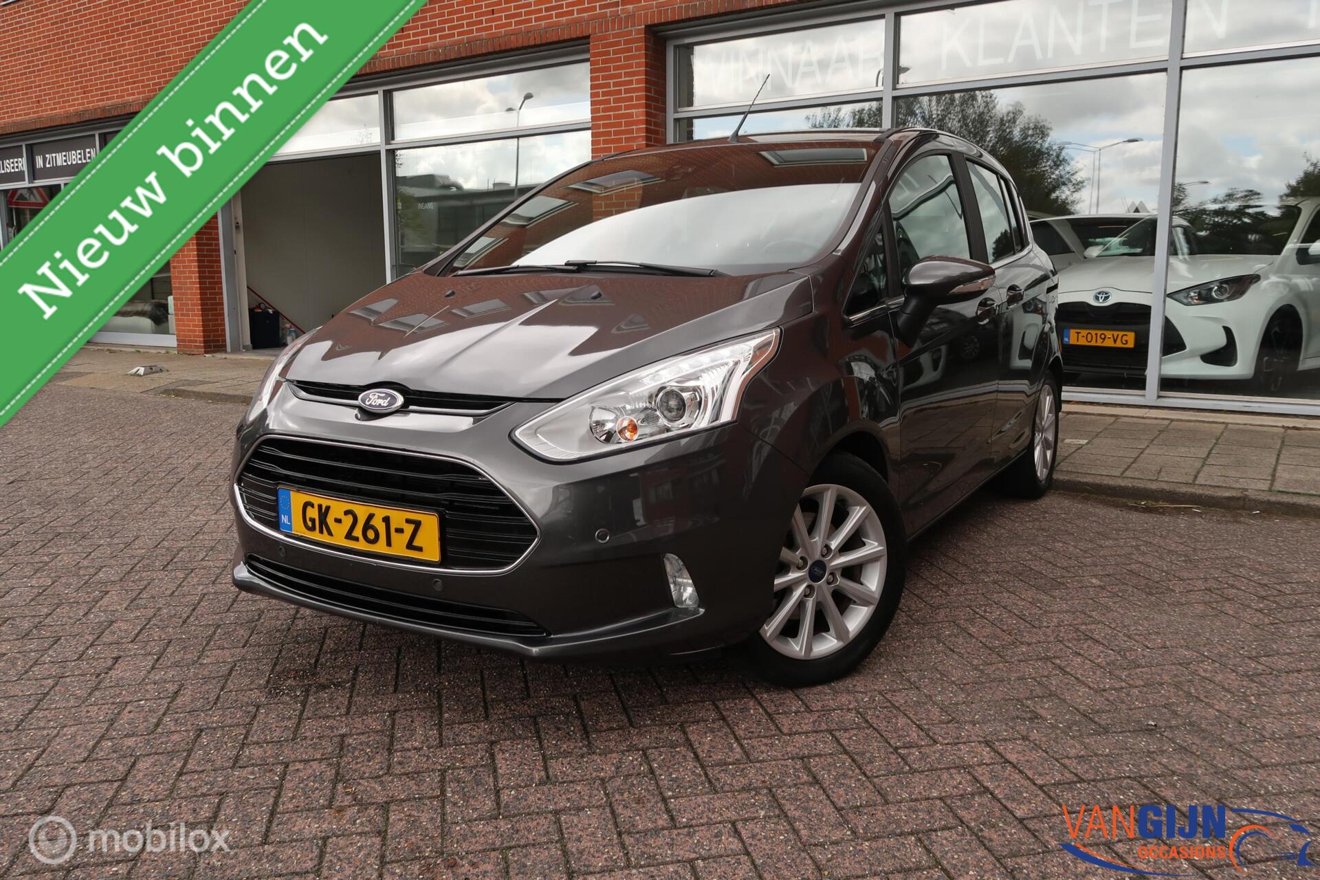 Ford B-max 1.6 TI-VCT Titanium Navi Airco Automaat 2015 - voorkant