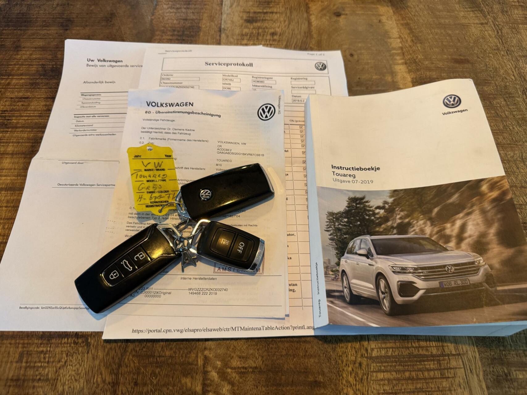 Foto van Volkswagen Touareg