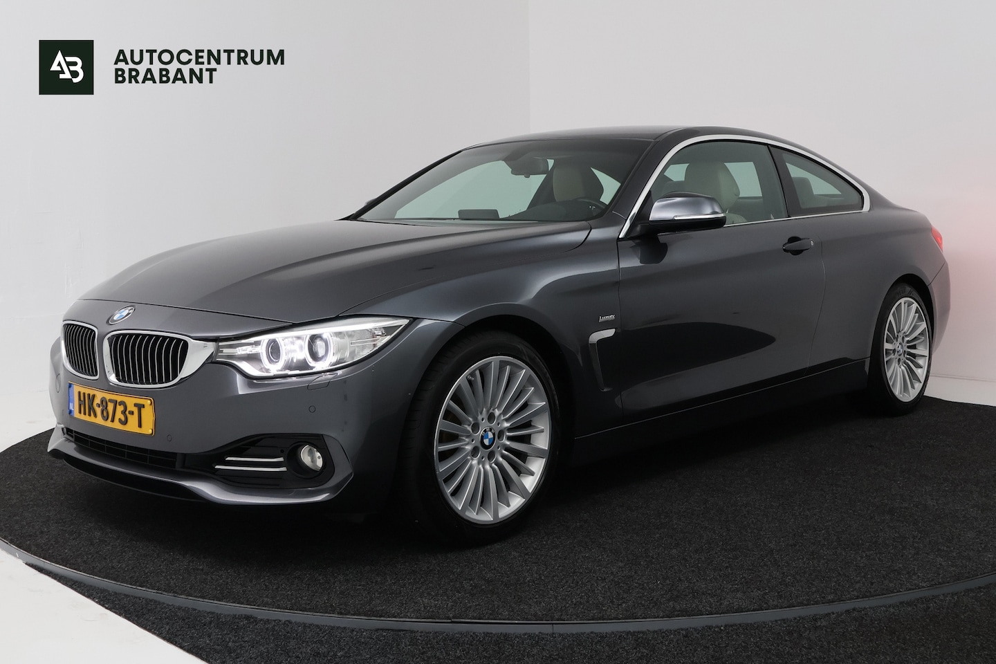 BMW 420i 420i Luxury (GROOT-NAVIGATIE, SPORTSTOELEN, STOELVERWARMING, PDC, DEALER ONDERHOUDEN) 2015 - voorkant
