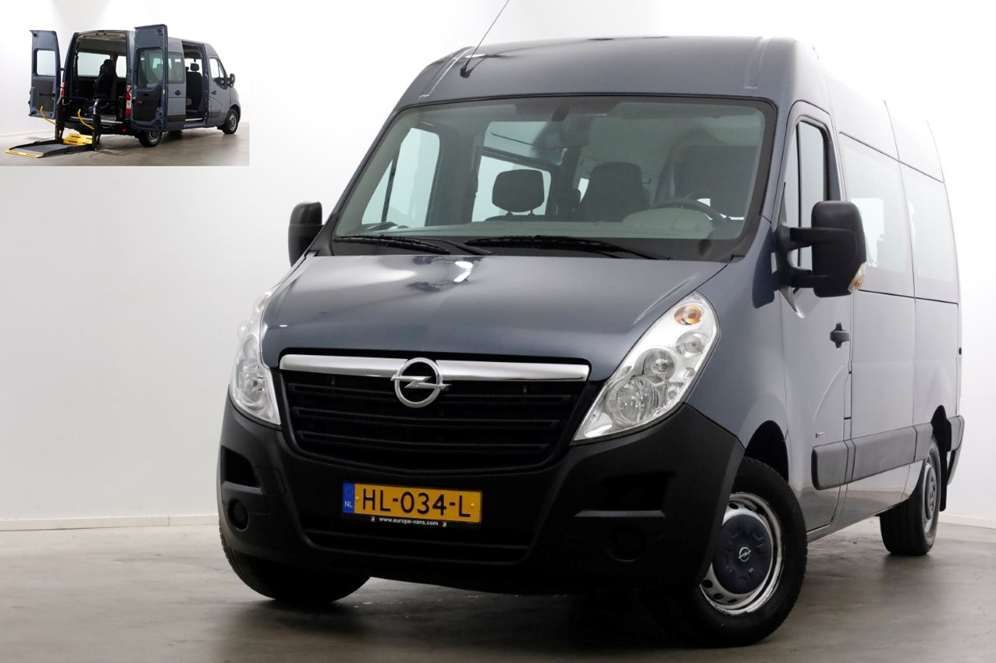 Opel Movano Combi 2.3 CDTI BiTurbo L2H2 2015 - voorkant