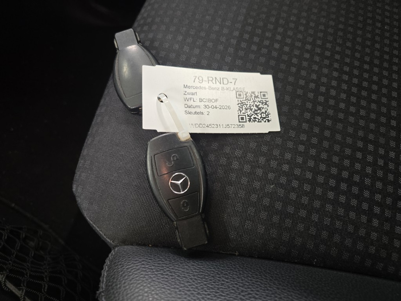 Foto van Mercedes-Benz B 160
