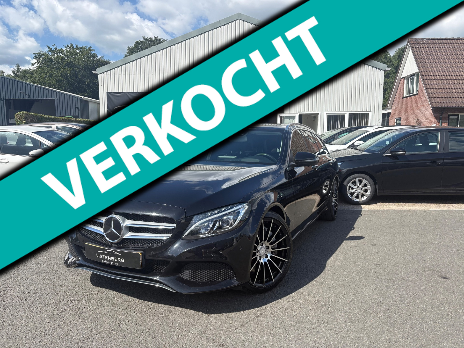 Mercedes-Benz C 350 E 350 e Lease Edition 360•CAMERA 2015 - voorkant