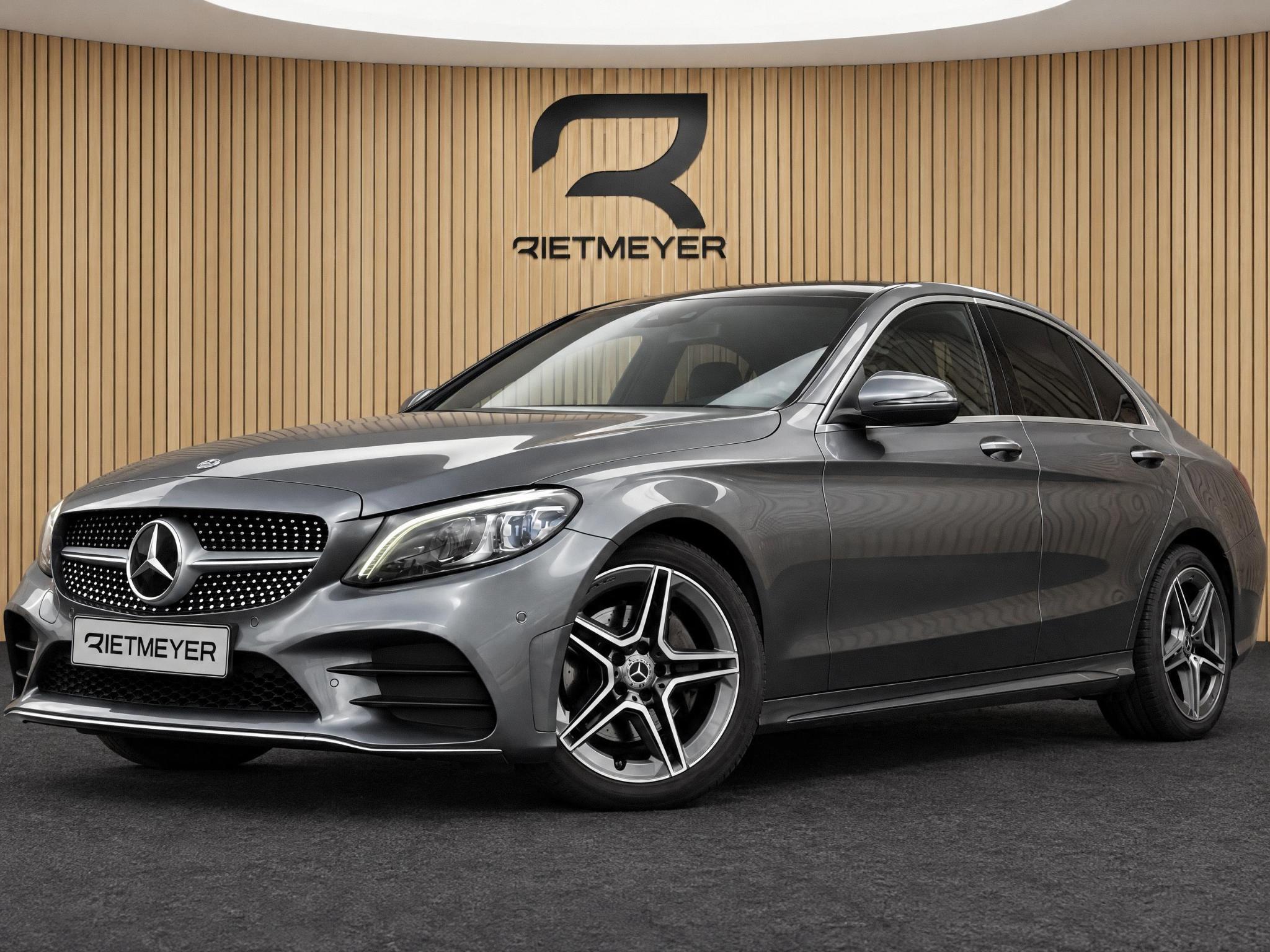 Mercedes-Benz C-klasse 180 Business Solution AMG 2020 - voorkant