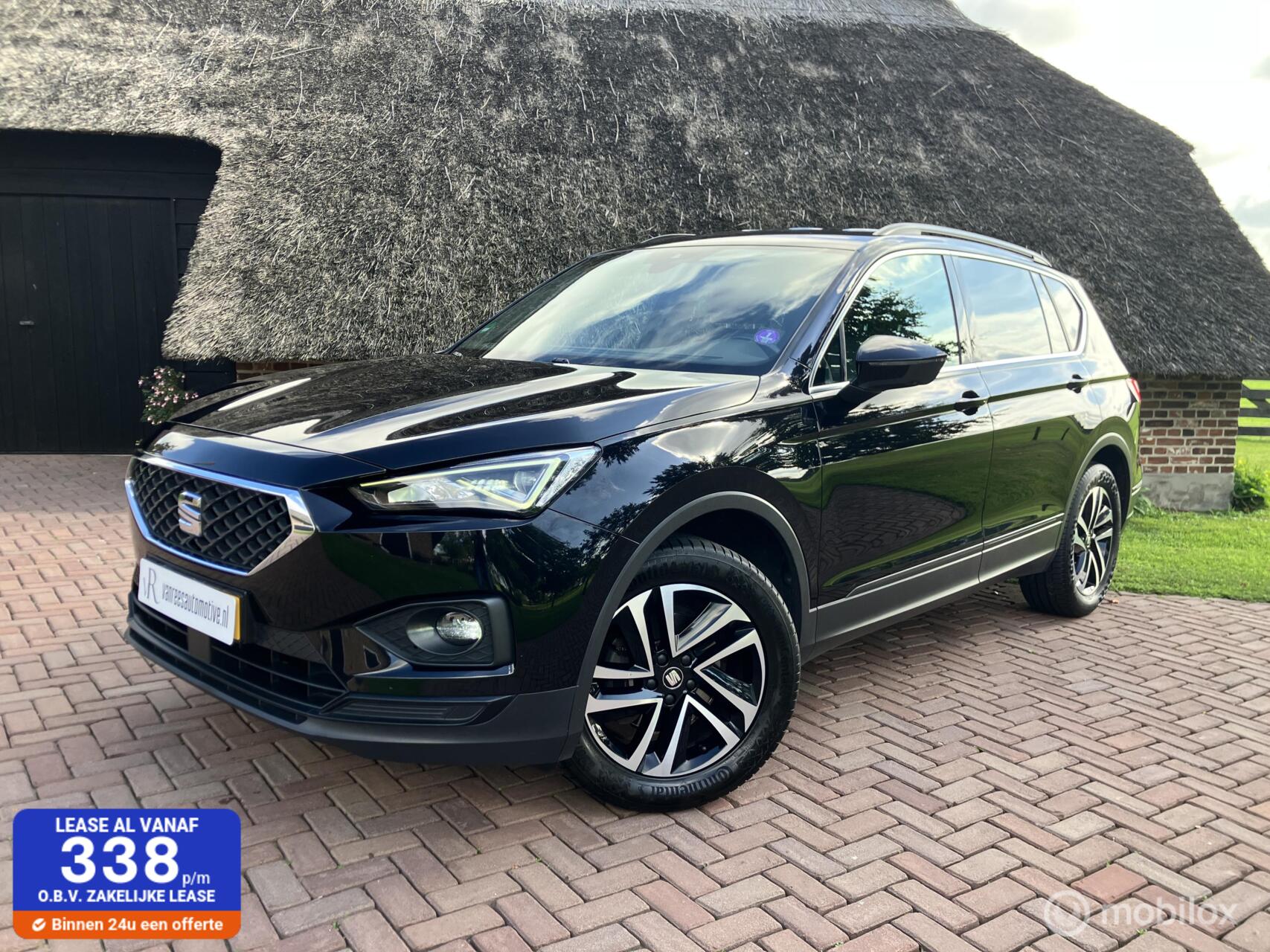 Seat Tarraco 1.5 TSI Style 7p. Als Nieuw /Trekhaak 2020 - voorkant