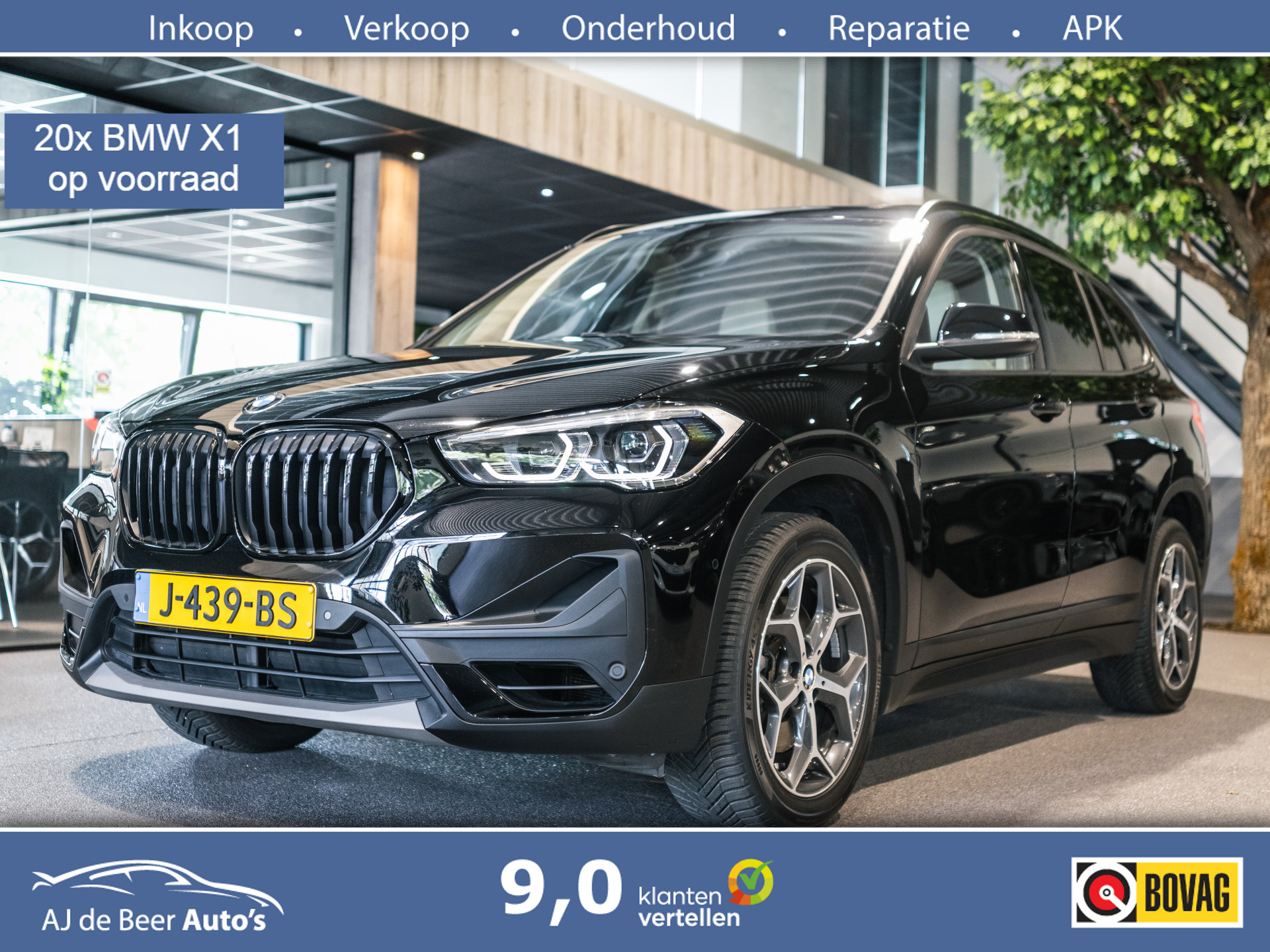 BMW X1 Sdrive20i sDrive20i 190pk Executive 2020 - voorkant