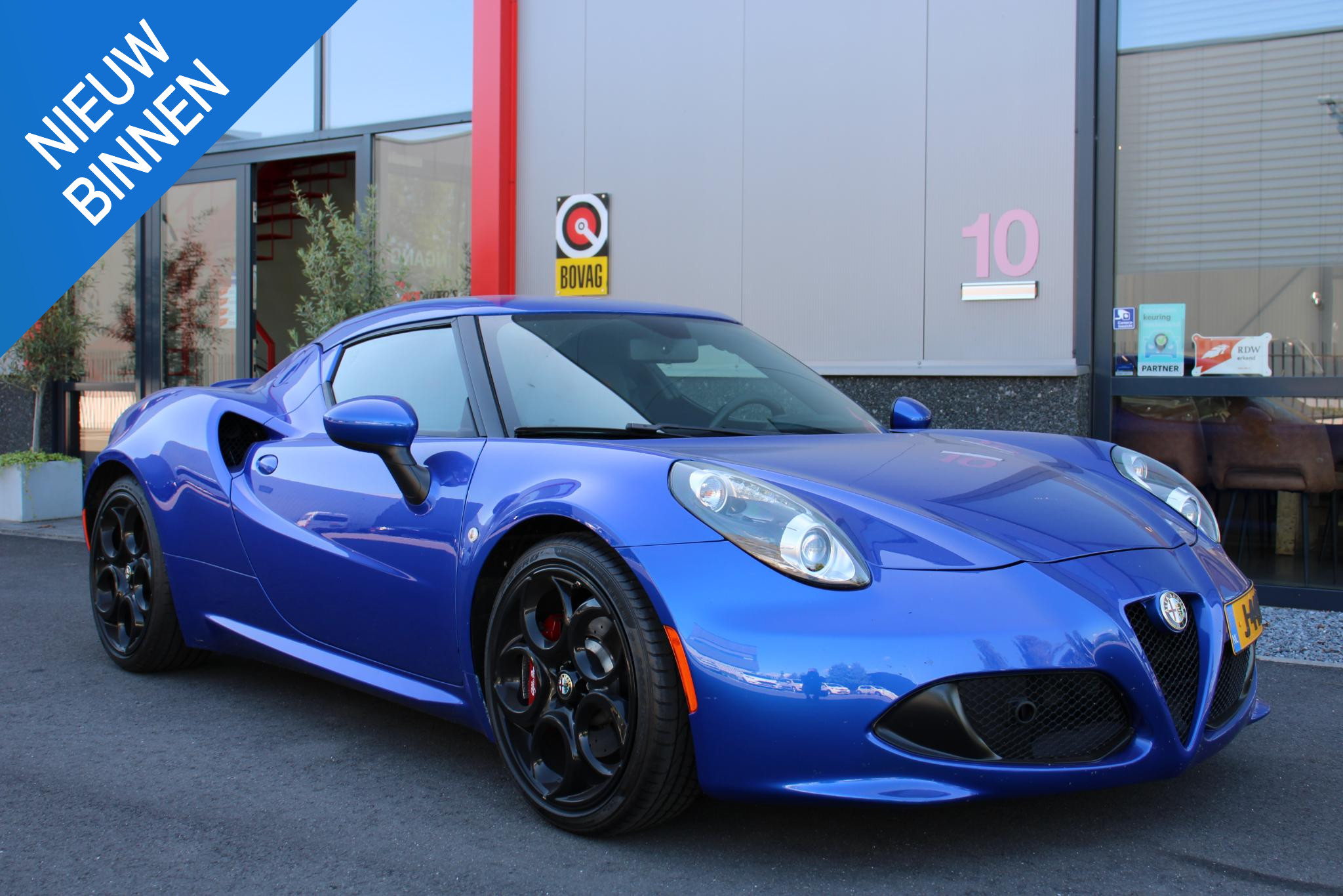 Alfa Romeo 4c 1750TBI TCT 2017 - voorkant