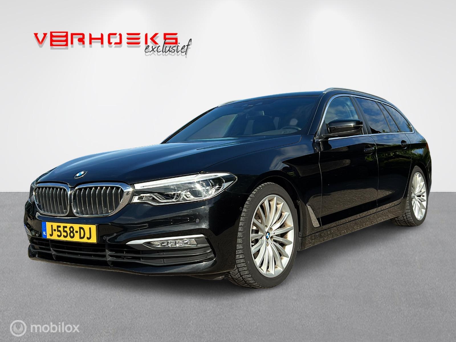 BMW 530i 530i High Exec/Pano/Head Up/Leer/19"/LED 2018 - voorkant