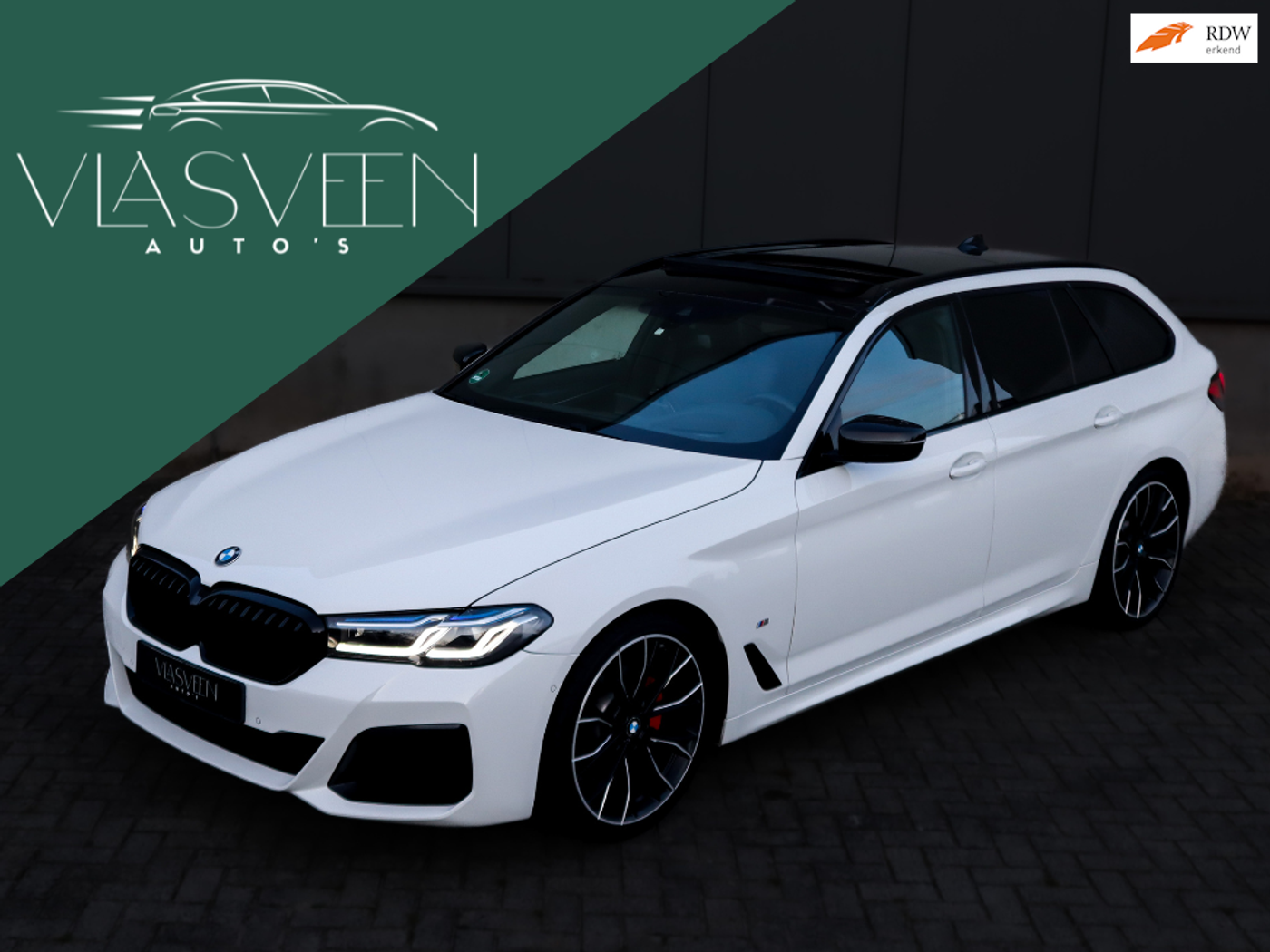 BMW 520i 520i High Executive M-Sport/Panorama/Lee 2020 - voorkant