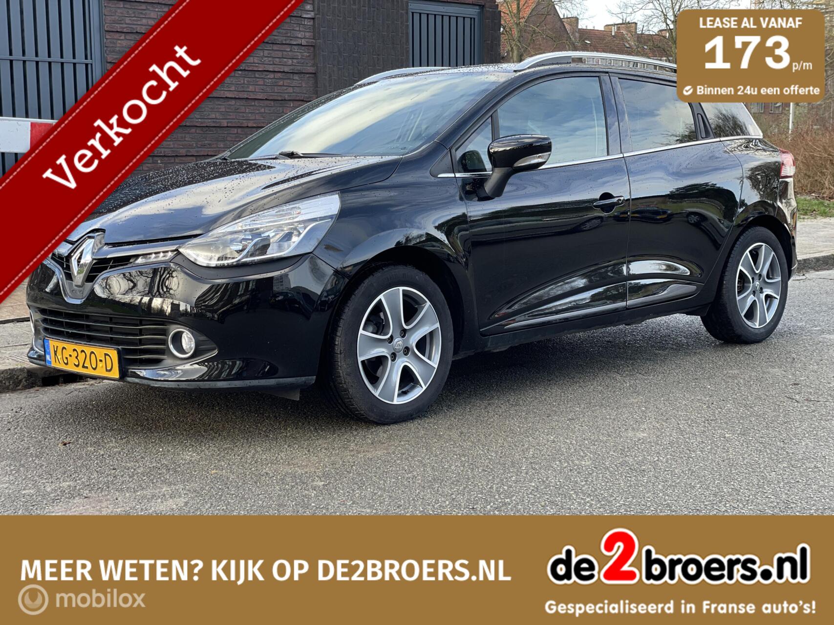 Renault Clio Estate 0.9 TCe Dynamique 2016 - voorkant