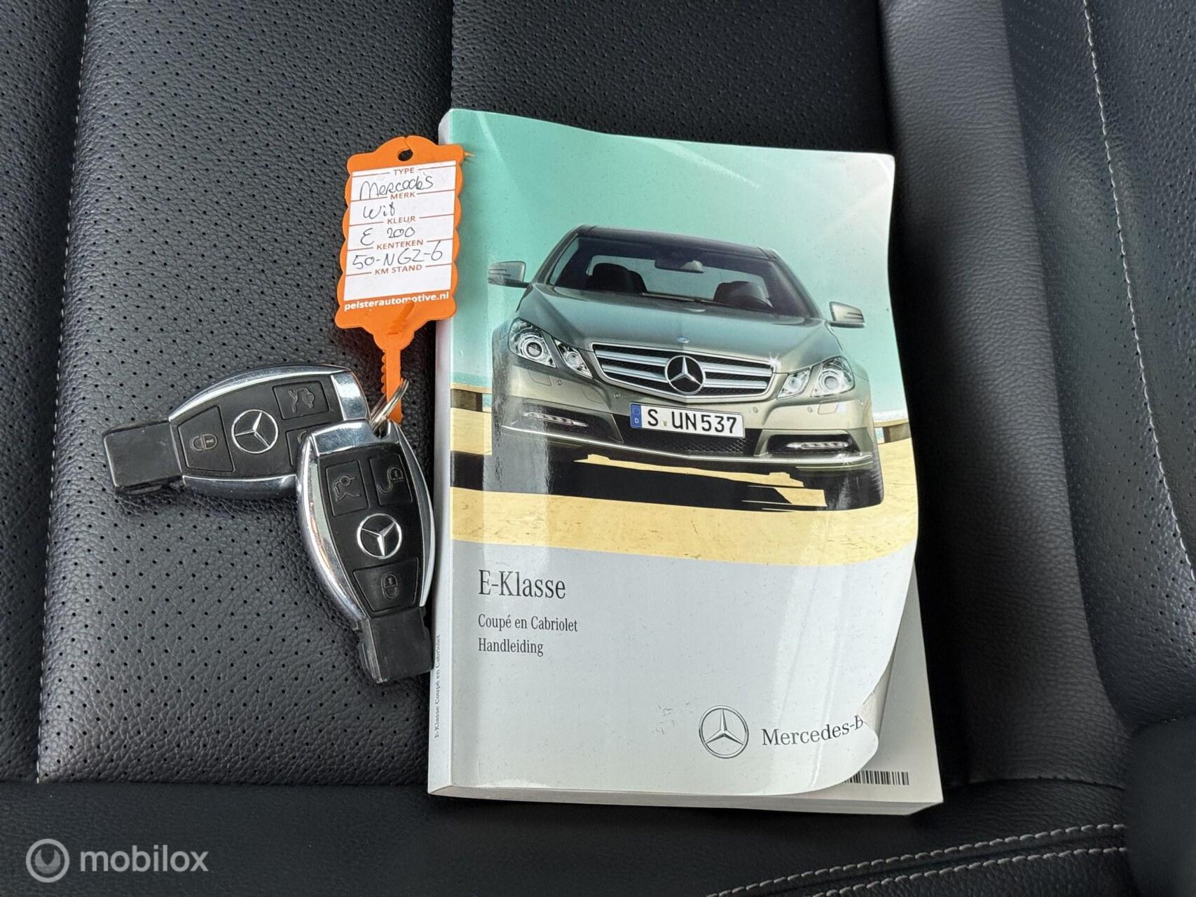 Foto van Mercedes-Benz E 200 Cgi