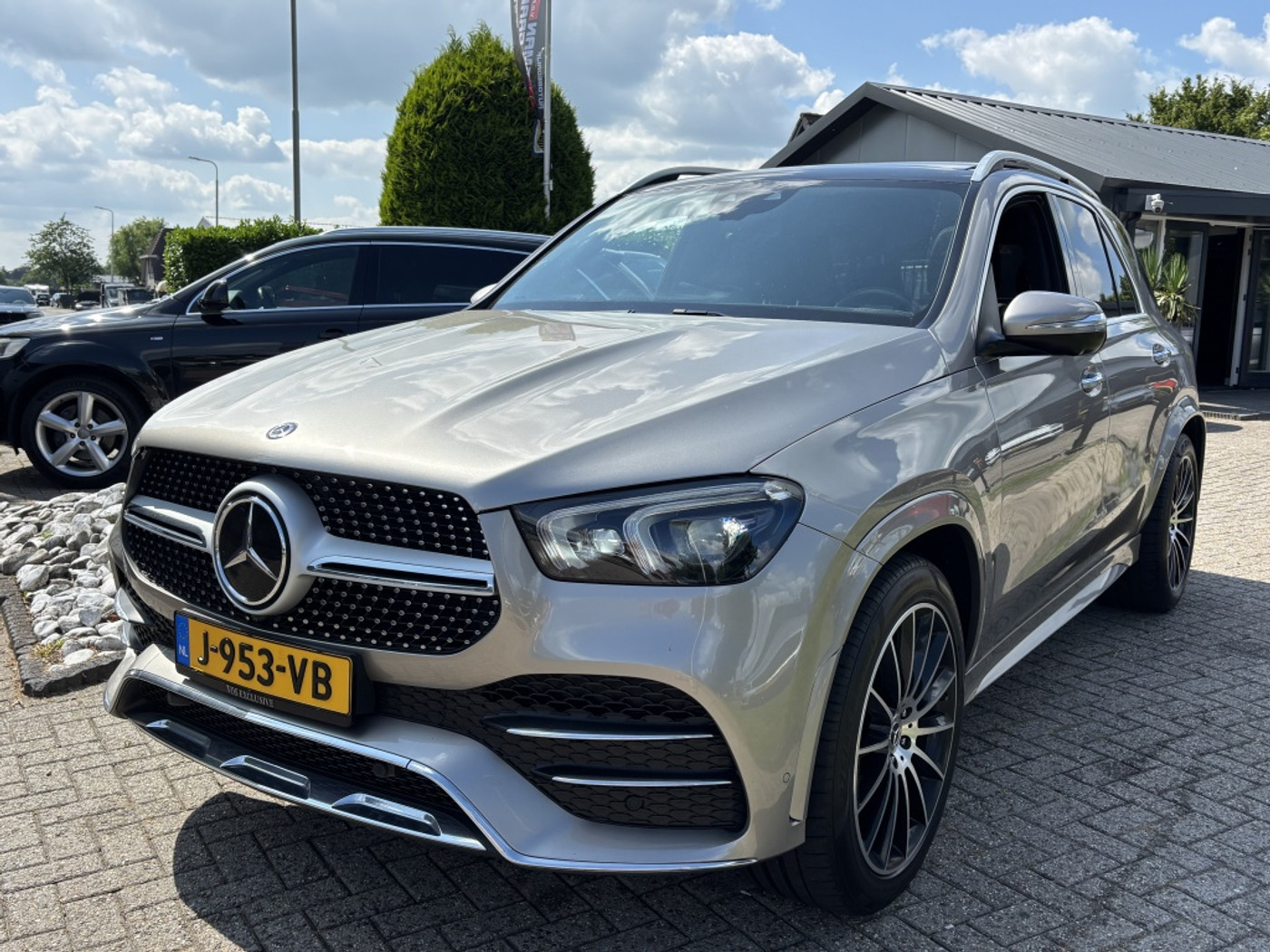 Mercedes-Benz Gle 350 D 4Matic 350D AMG-Pakket - Pano - HUD - Burmester - Luchtvering 2019 - voorkant