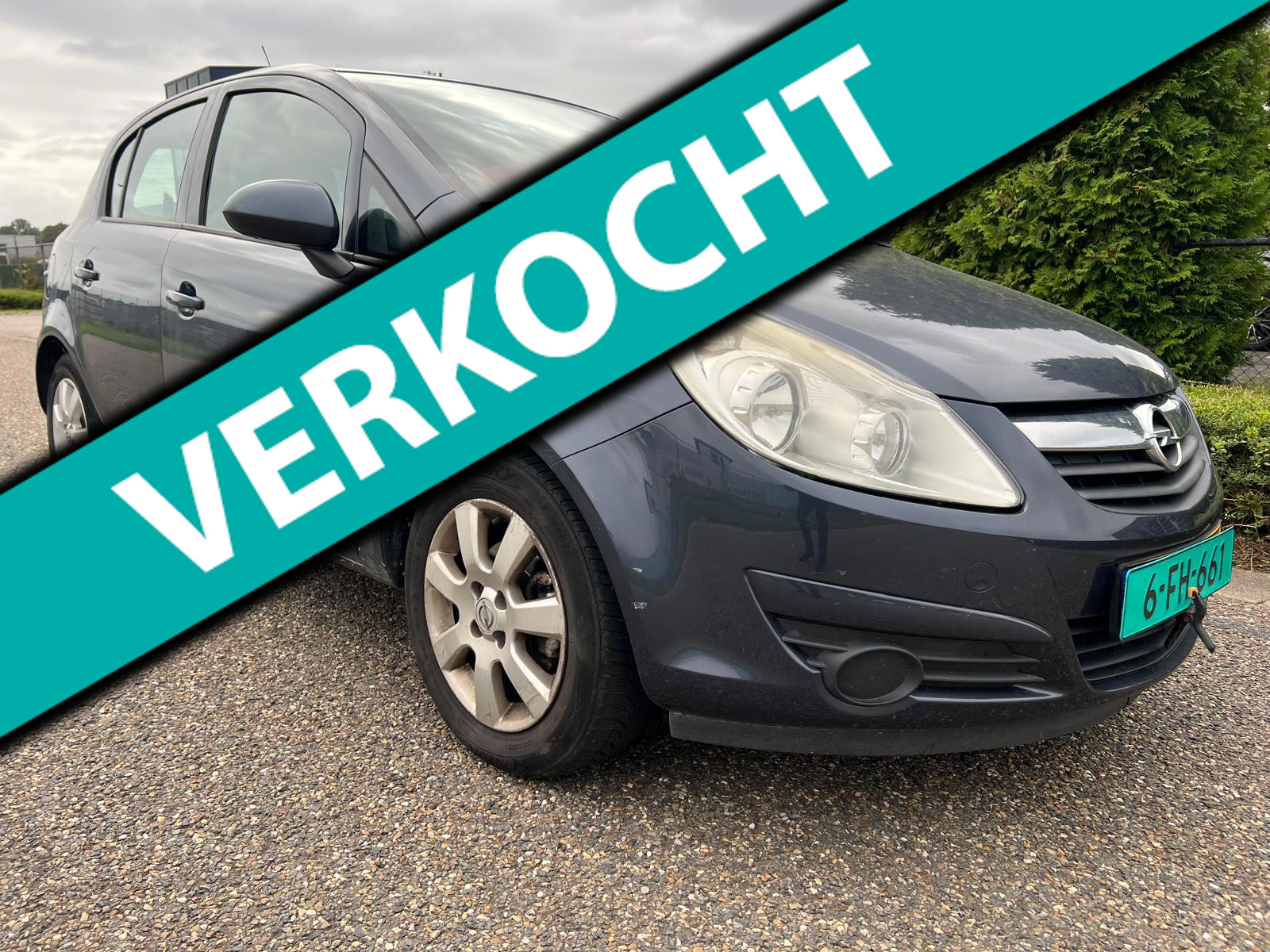Opel Corsa 1.2-16V 5-Drs/160.461 KM/Airco/Apk TM 24-08-2027 2008 - voorkant
