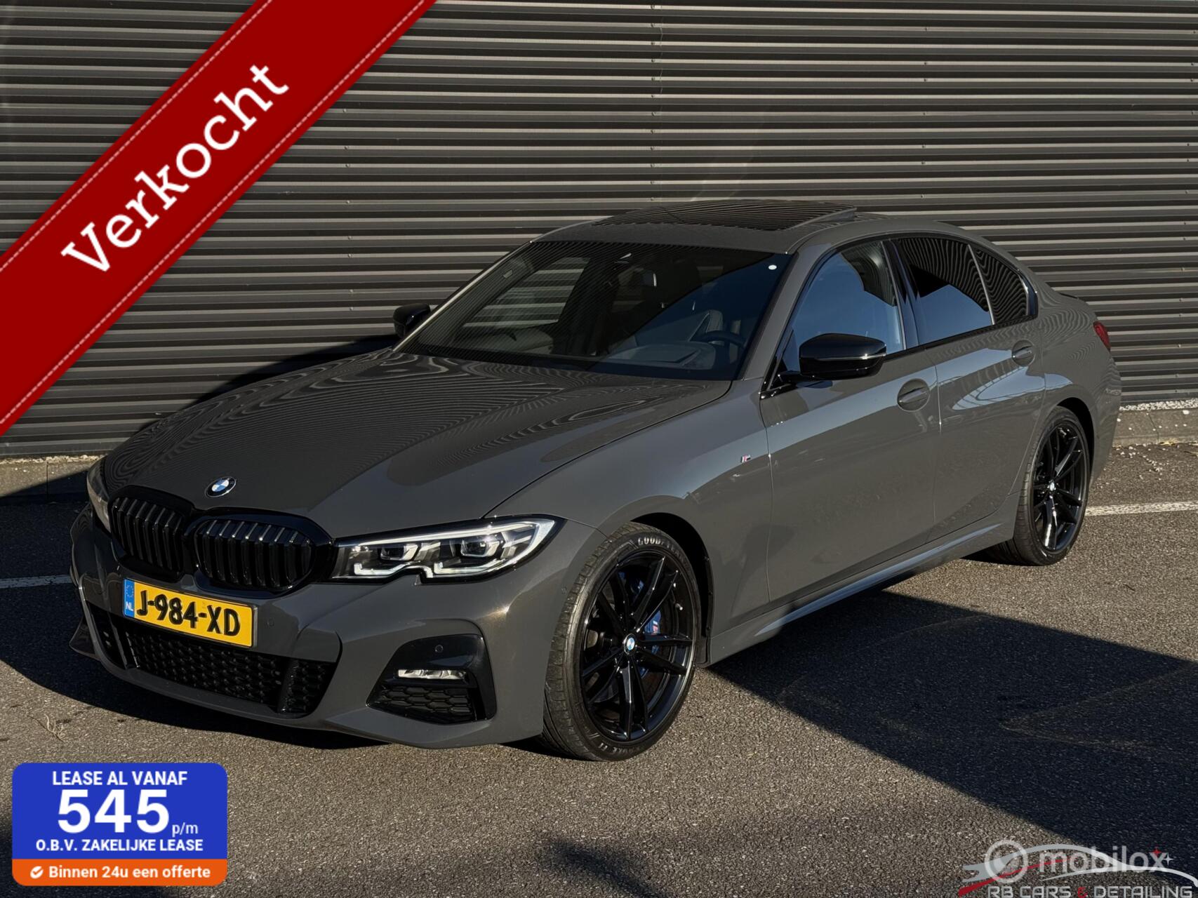 BMW 3-serie 330i High Executive Edition M-Sport, HUD, H K, 2019 - voorkant