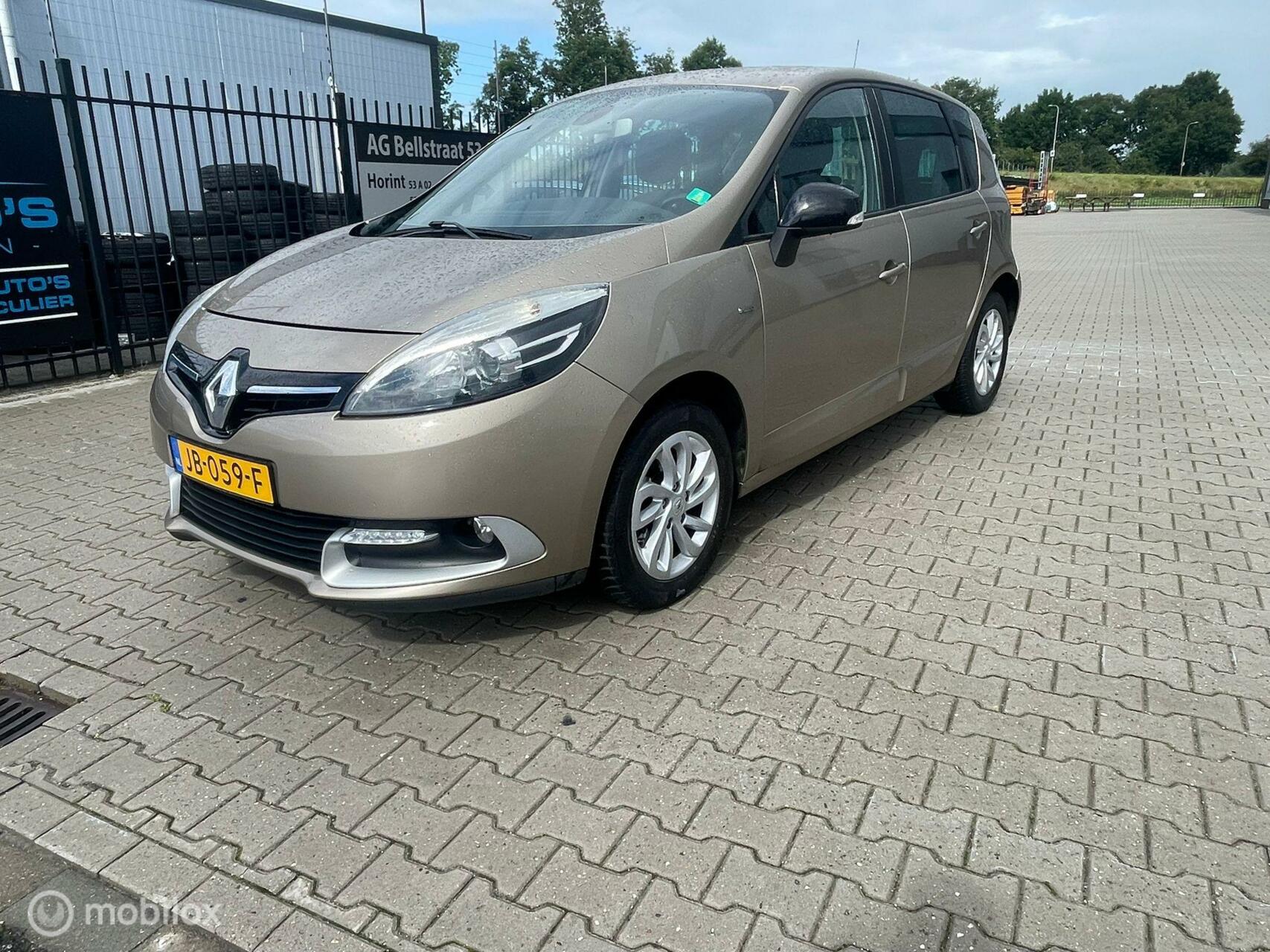 Renault Scenic 1.2 TCe Limited nieuwe apk 2016 - voorkant