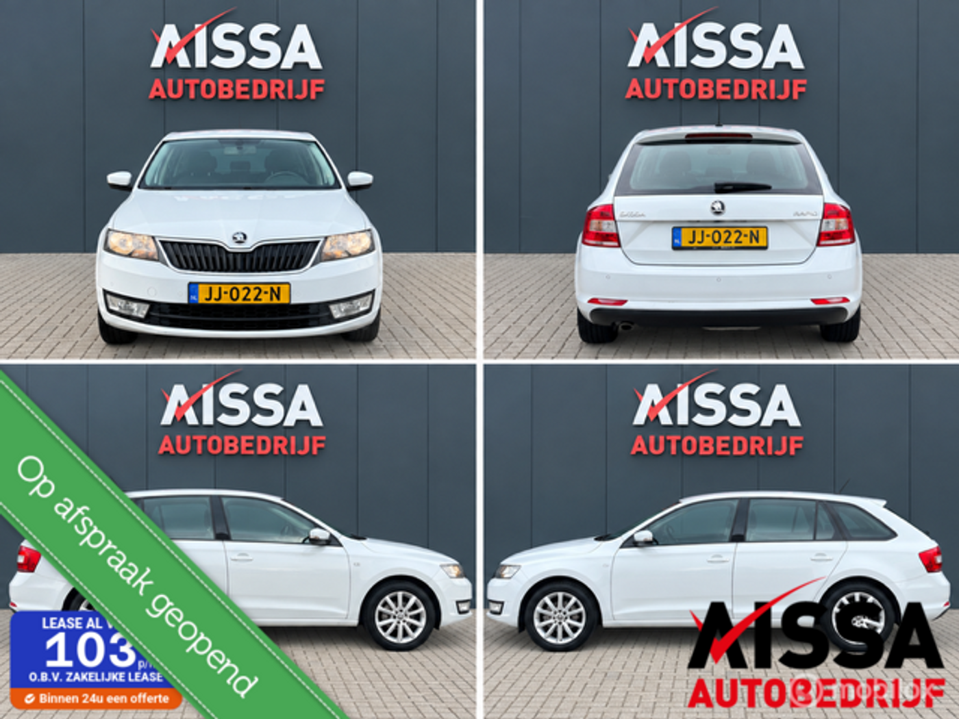 Skoda Rapid 1.2 TSI Greentech JOY|Navi Clima Cruise NAP 2016 - voorkant