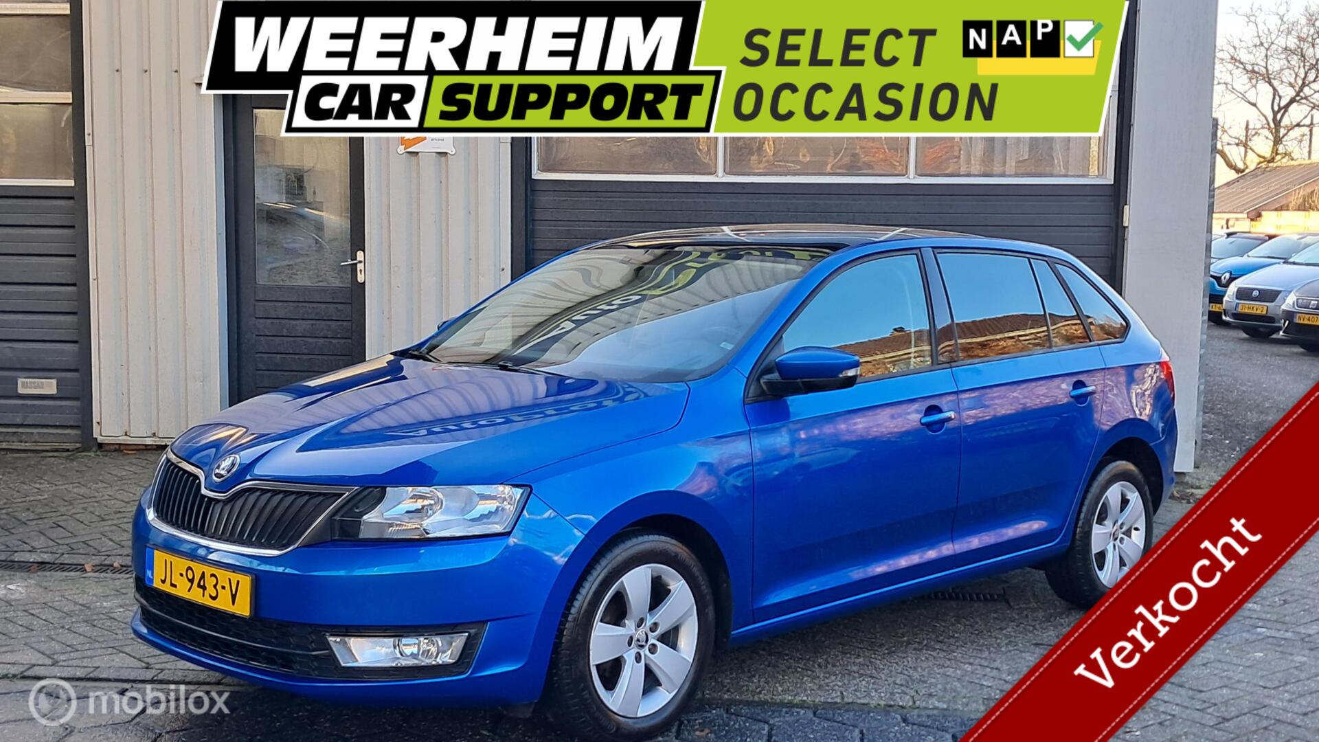 Skoda Rapid 1.2 TSI Greentech JOY Pano|Cruise|NAV 2016 - voorkant