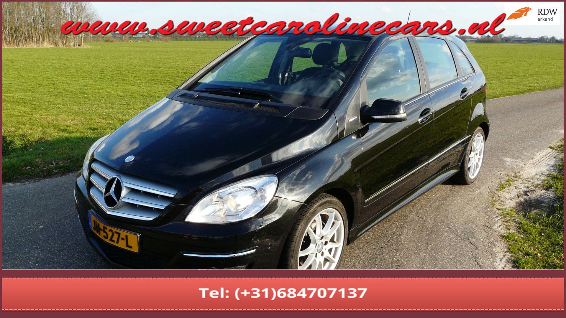 Mercedes-Benz B 160 160 BlueEFFICIENCY Business Class,Airco,Navi,Lmv's,...NIEUWSTAAT!!!!!! 2011 - voorkant