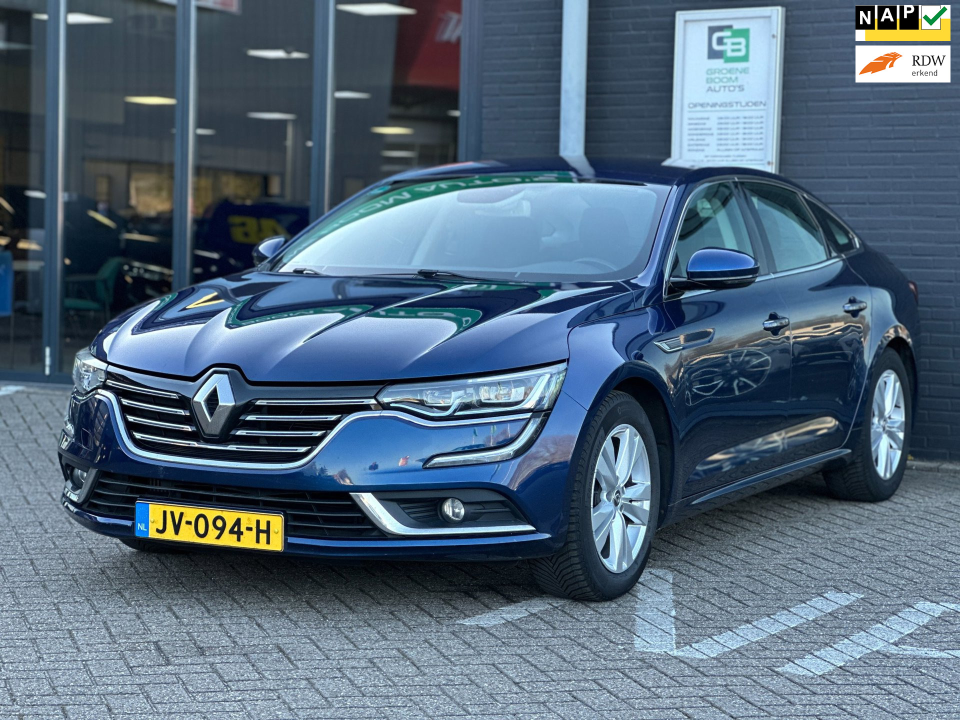 Renault Talisman 1.6 TCe Zen/2E EIG/NAVI/AIRCO/AUTOMAAT/NETTE STAAT!! 2016 - voorkant