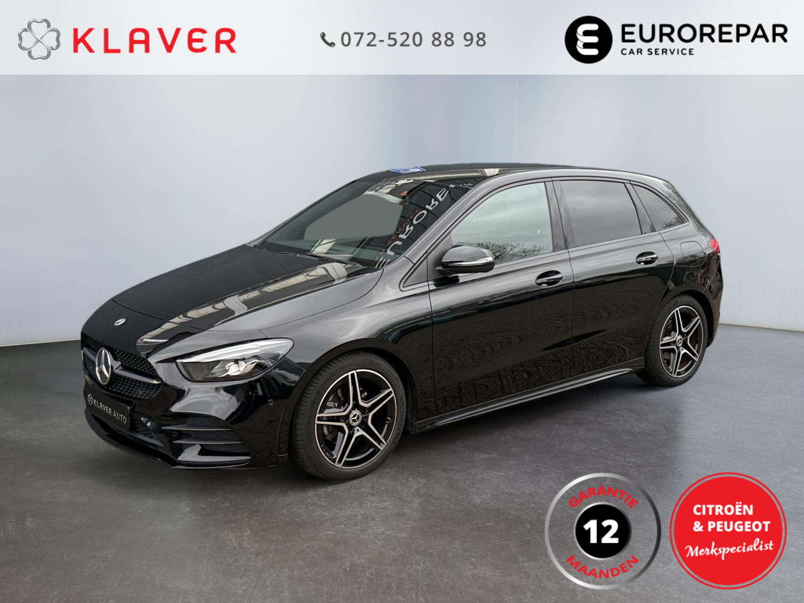 Mercedes-Benz B-klasse 160 Advantage 2020 - voorkant