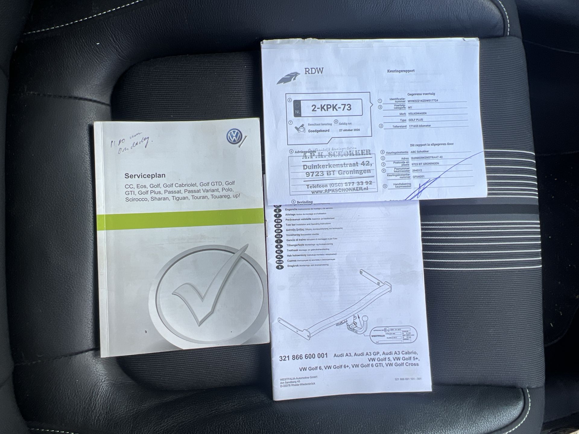 Foto van Volkswagen Golf Plus