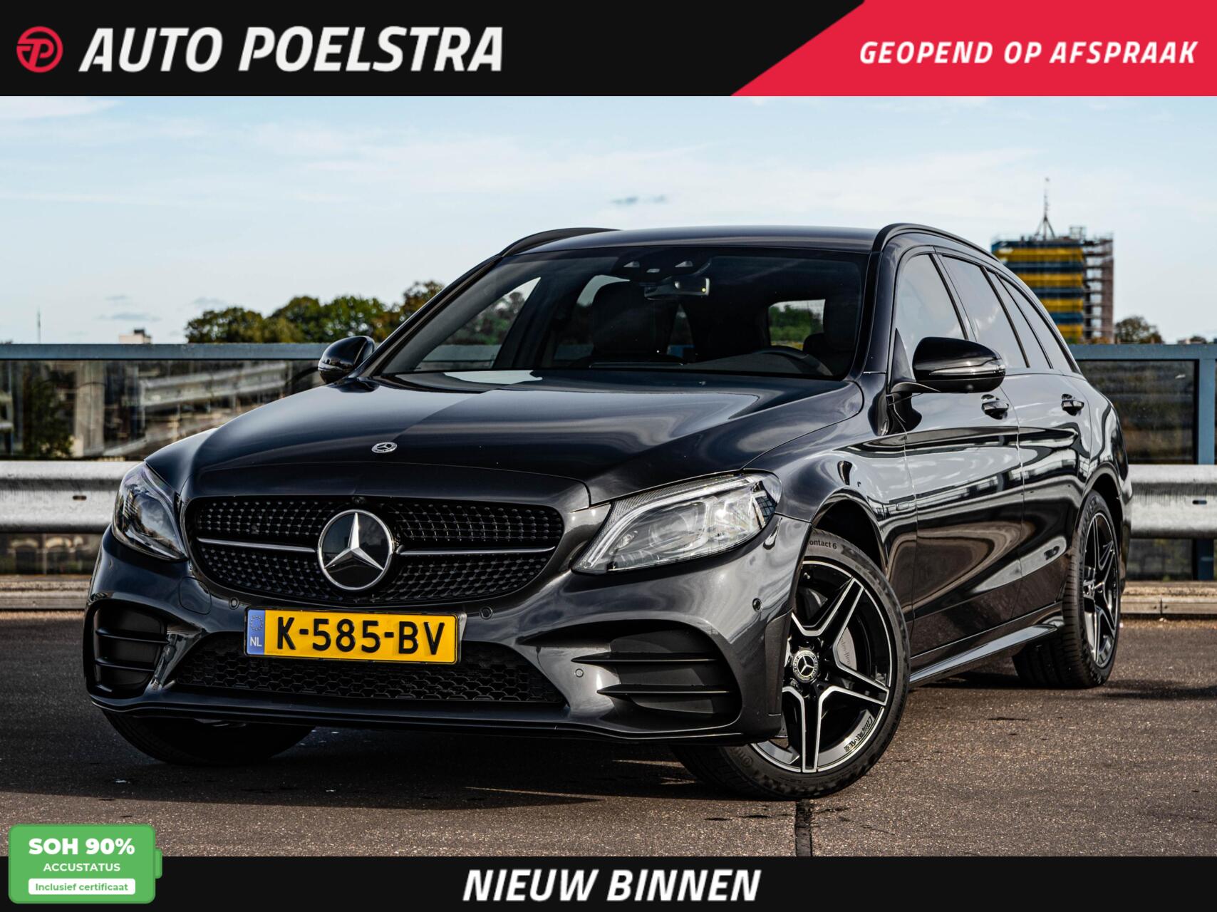 Mercedes-Benz C 300 E 300 e AMG Night Edition | Trekhaak | 360 Camera | Digital Cockpit | Multibeam LED | Apple CarPlay/Android Auto | 18" | Dealeronderhouden 2020 - voorkant