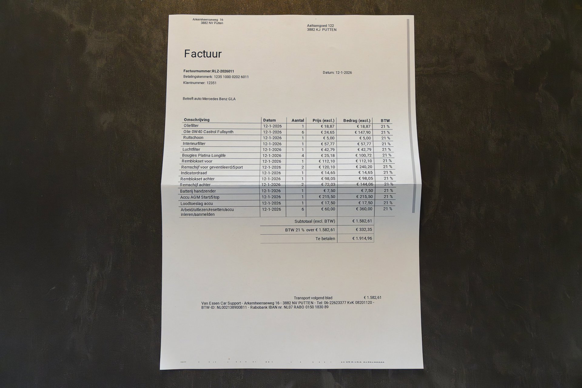 Foto van Mercedes-Benz Gla 180